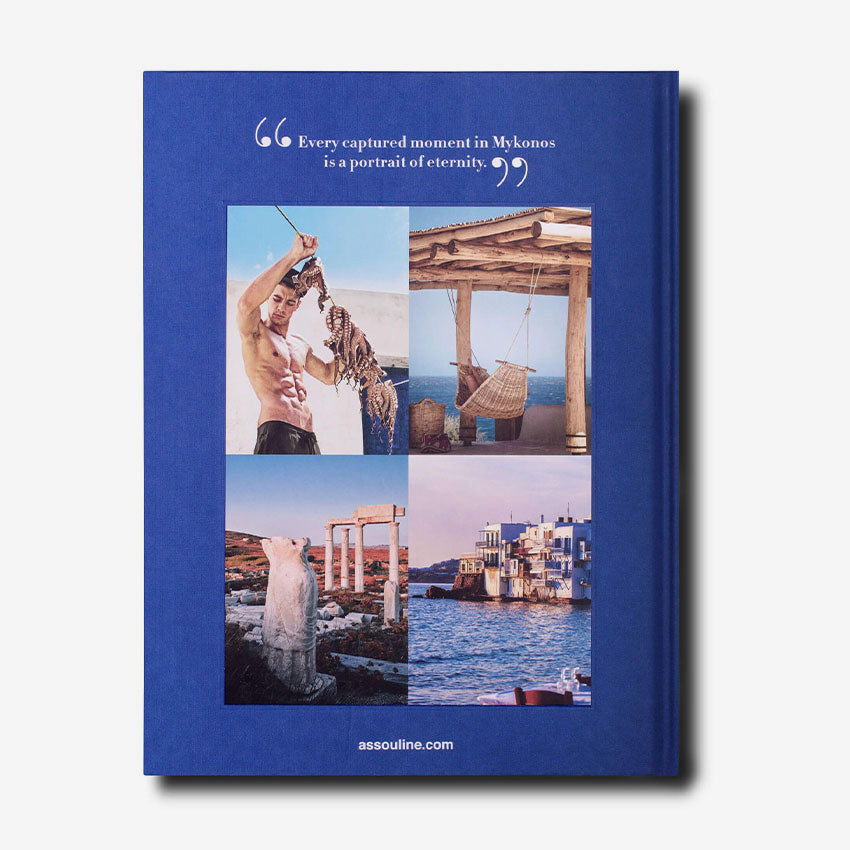 Assouline Mykonos Muse Coffee Table Book - Luxury Travel & Home Decor Inspiration for Greece Lovers