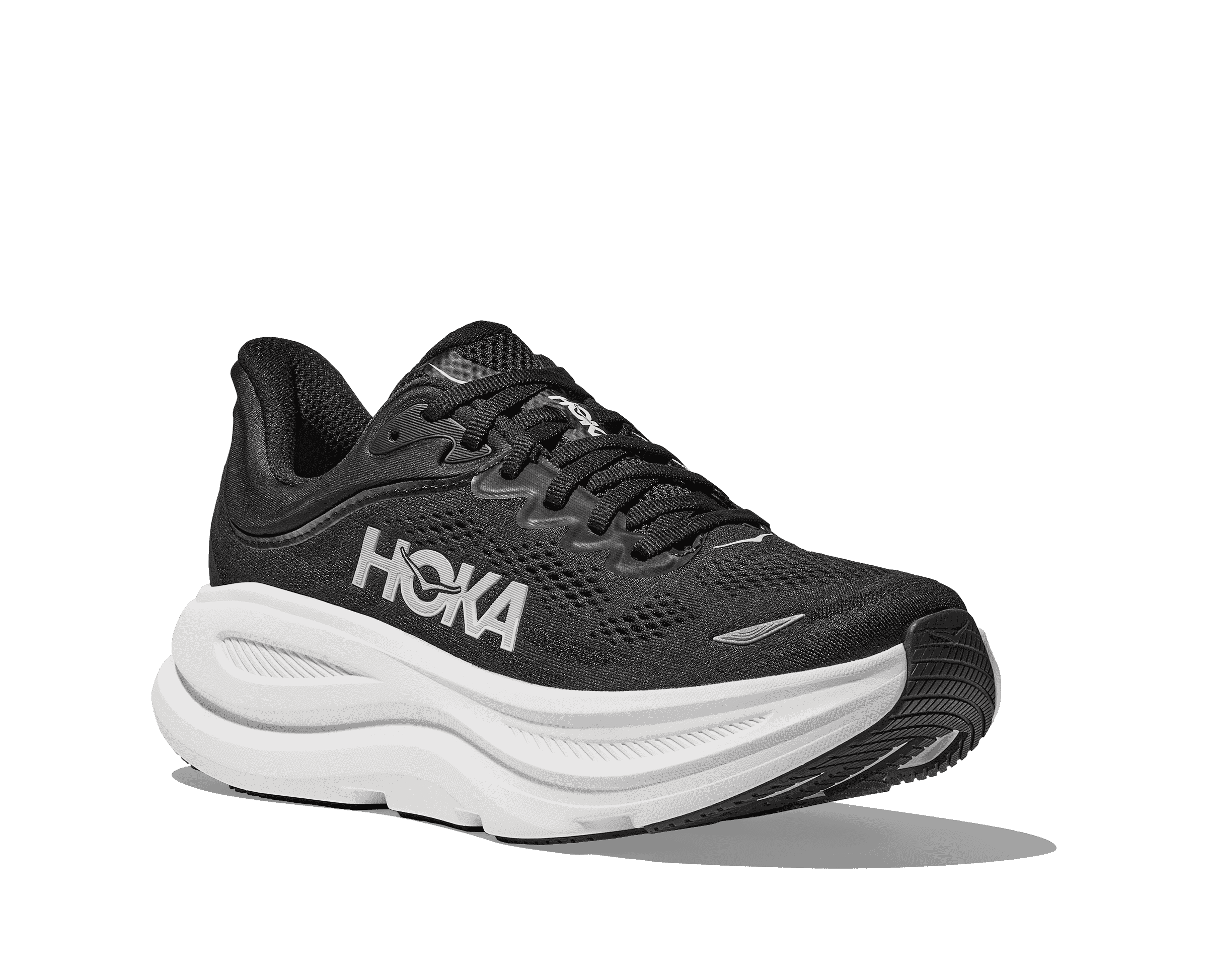 HOKA Bondi 9 Running Shoes for Men - Lightweight Cushioned Sneakers for Road Running, Walking & Everyday Comfort