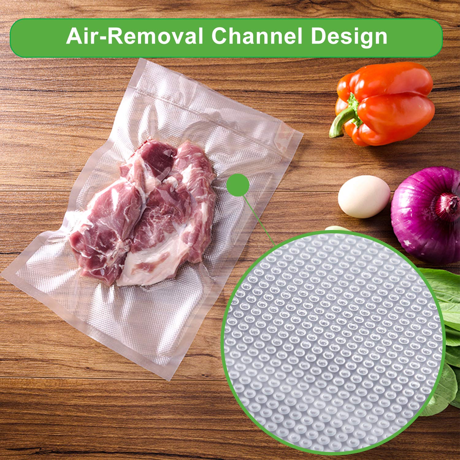 Premium Vacuum Sealer Bags - 6