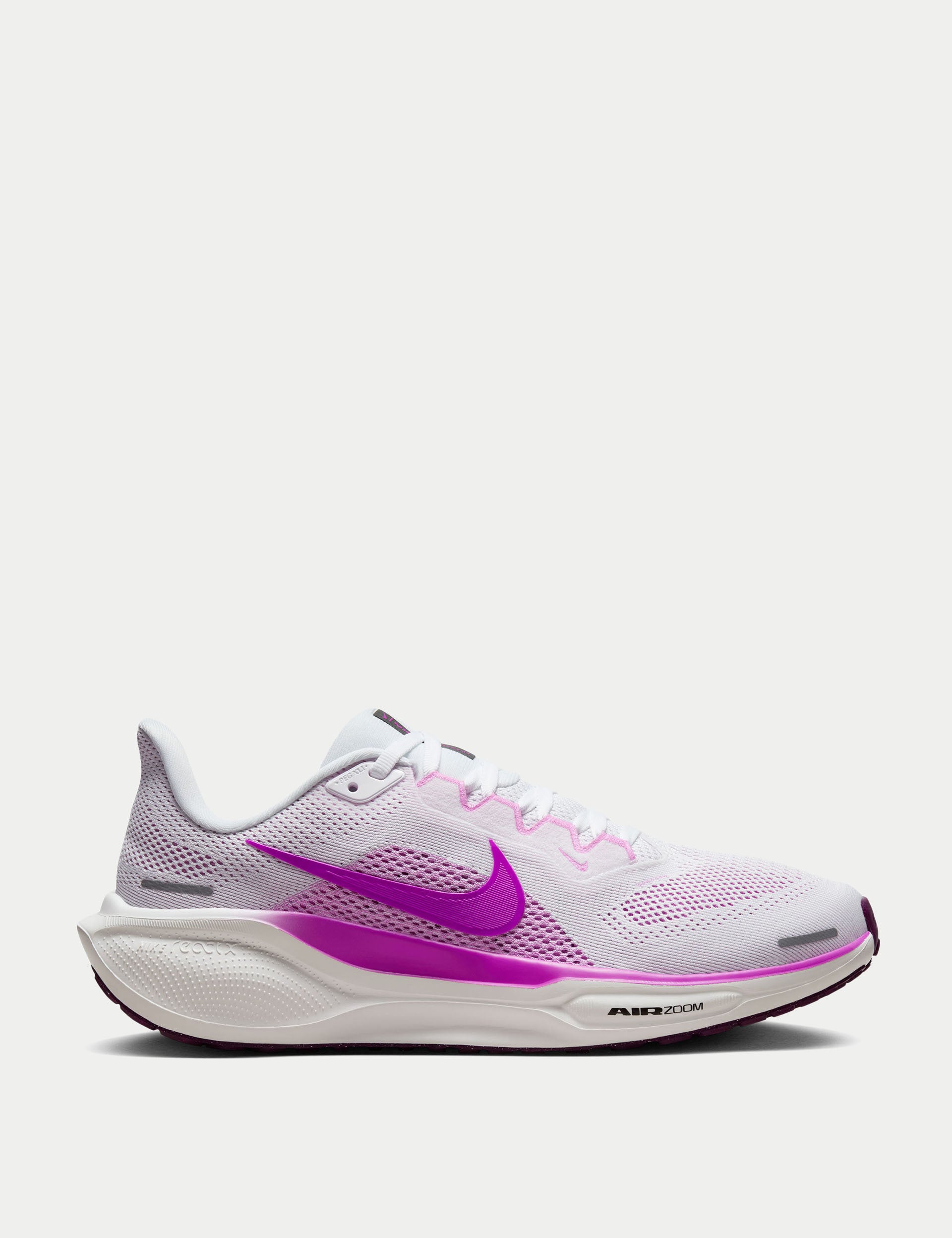 ASICS Women's Gel-Pegasus 41 Running Shoes - White/Black/Beyond Pink/Hyper Violet - Lightweight Cushioned Sneakers for Road Running, Jogging & Gym Workouts
