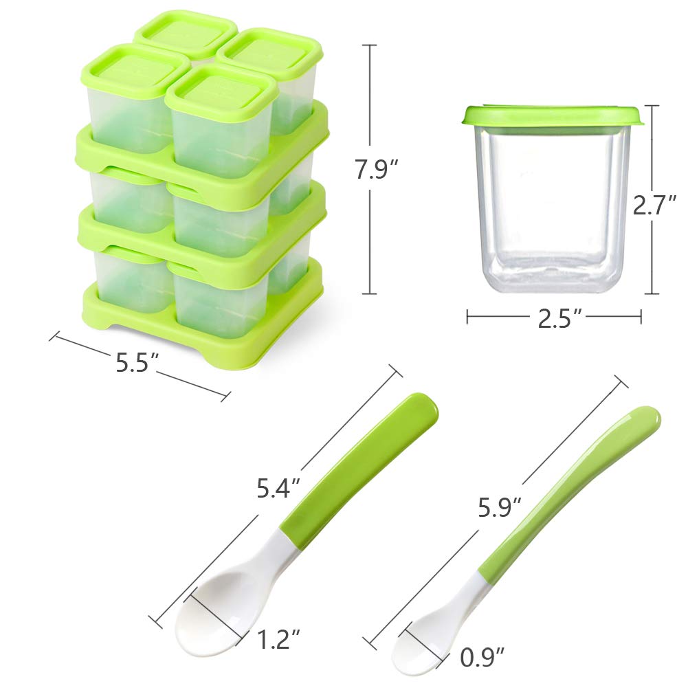 Matyz 12-Pack 4oz Airtight Plastic Food Storage Containers with Lids - Freezer Safe, BPA-Free, Stackable - Perfect for Baby Food, Meal Prep, Leftovers & Snacks Storage - Ideal for Home, Office & Travel Use