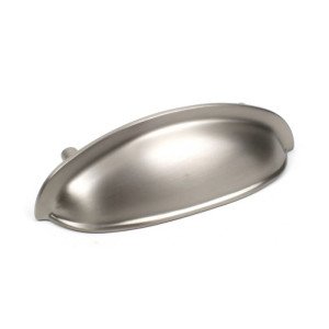 Century Cabinet Pulls - Pack of 100 Dull Satin Nickel Drawer Handles - 3 Inch (76mm) Center-to-Center Hardware for Kitchen & Bathroom Cabinets - Hartford 13543-DSN - Perfect for Home Renovation & Furniture Upgrade