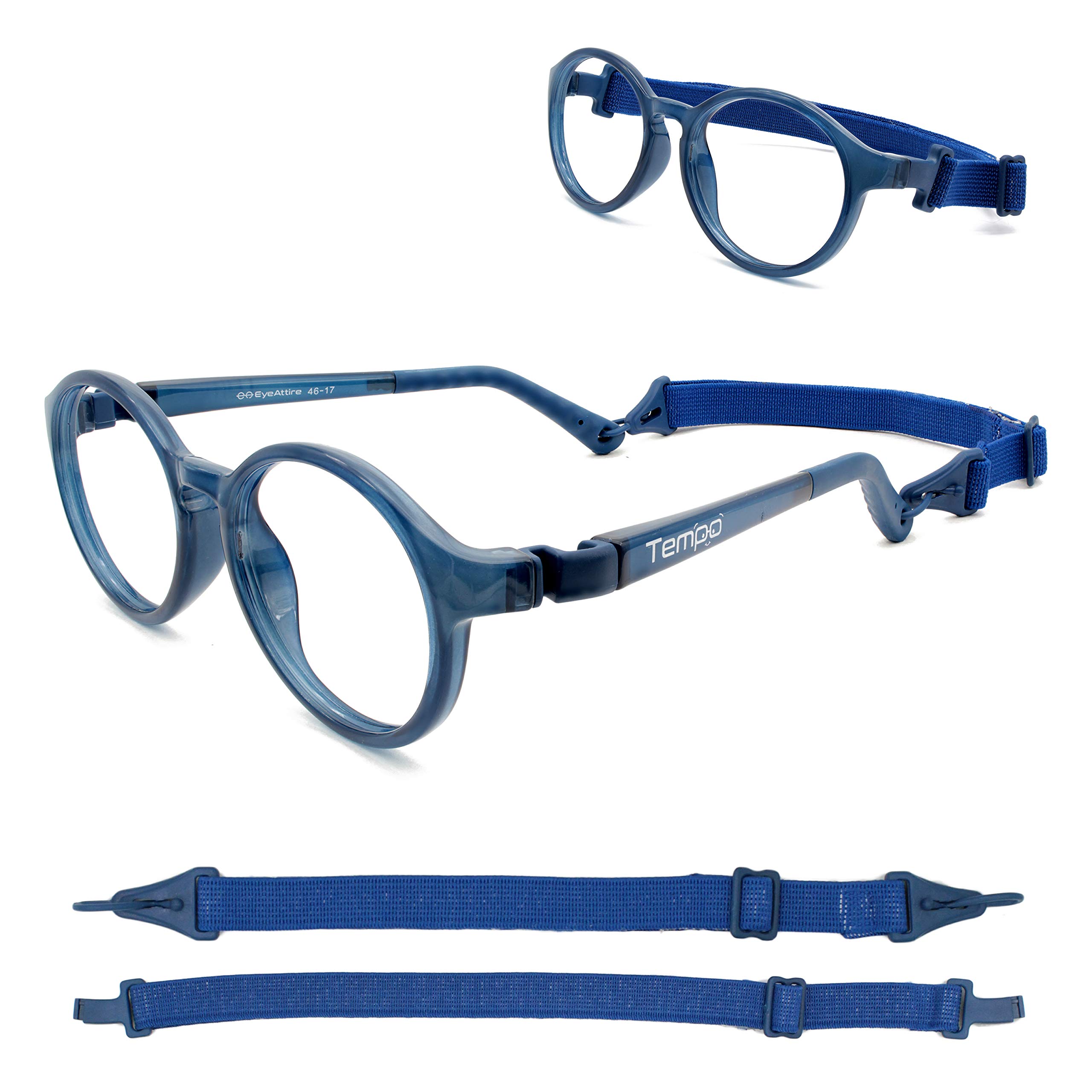 Unbreakable Kids Glasses 3001 - Flexible & Durable Children's Eyewear for School, Sports & Daily Use - Trendy Fashion Frames for Boys & Girls