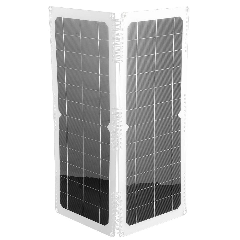 Portable Solar Panel Charger for Camping & Travel - High Efficiency Outdoor Solar Power Bank with USB Ports | Perfect for Hiking, Emergency Power & Off-Grid Adventures