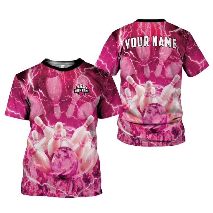 Custom Bowling Shirts for Men & Women - Personalized Unisex Bowling Jerseys - Team & League Apparel - Perfect for Bowling Tournaments, Parties & Casual Wear