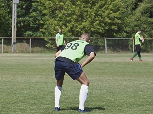 Pinnies Sports Bibs for Kids, Youth & Adults - Strong & Durable Soccer, Basketball, Football Running Practice Jerseys for Team Scrimmage & Training | Perfect for Sports Drills, Team Identification & Game Preparation