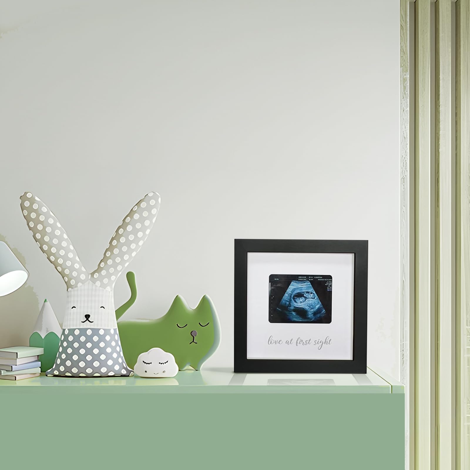 Ultrasound Photo Frame - Pregnancy Announcement Gift for Grandparents - Nursery Decor
