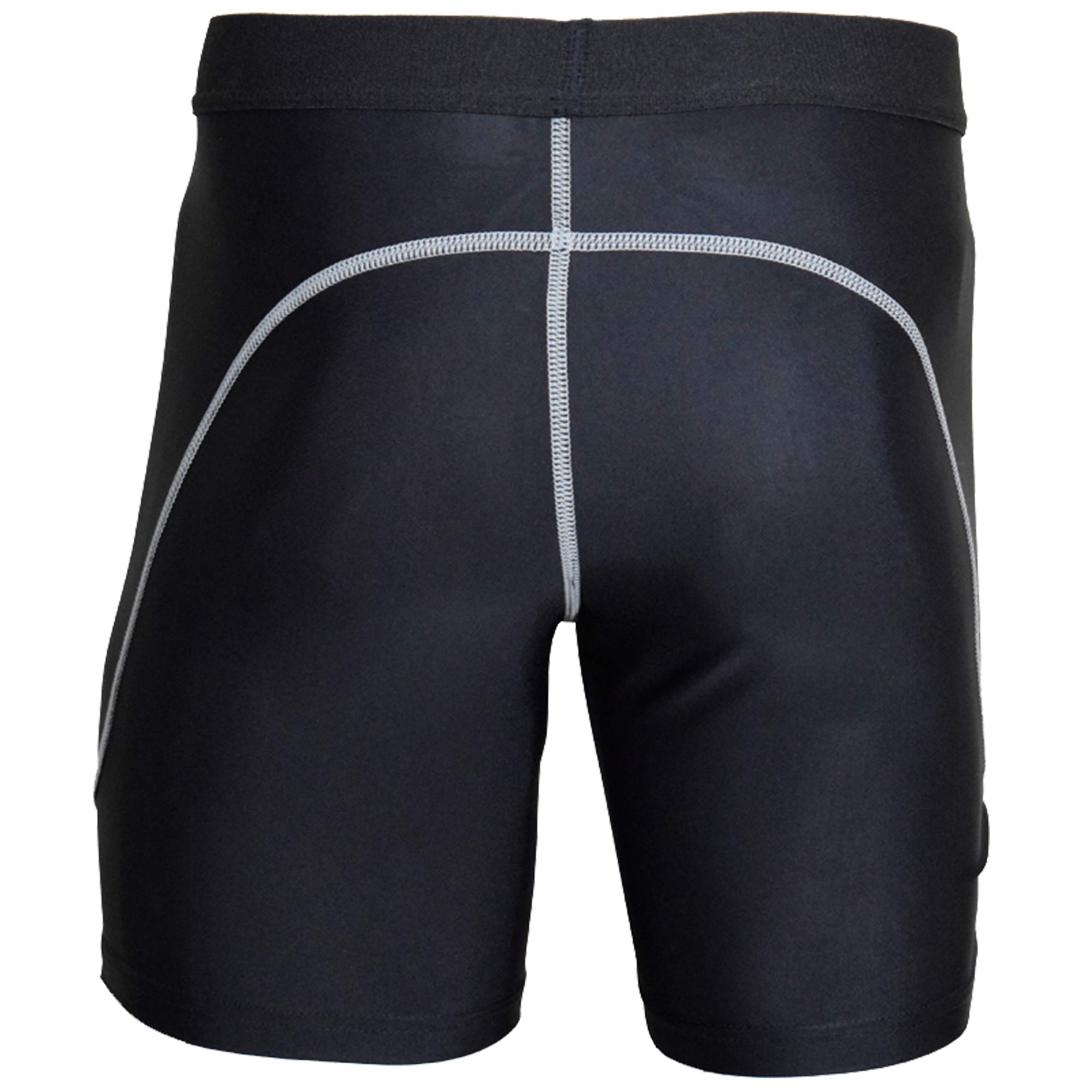 MRX Compression Shorts for Men & Women - Elastic Spandex Workout Shorts for Yoga, Running, Gym & Sports - Breathable & Supportive Activewear for Training & Fitness