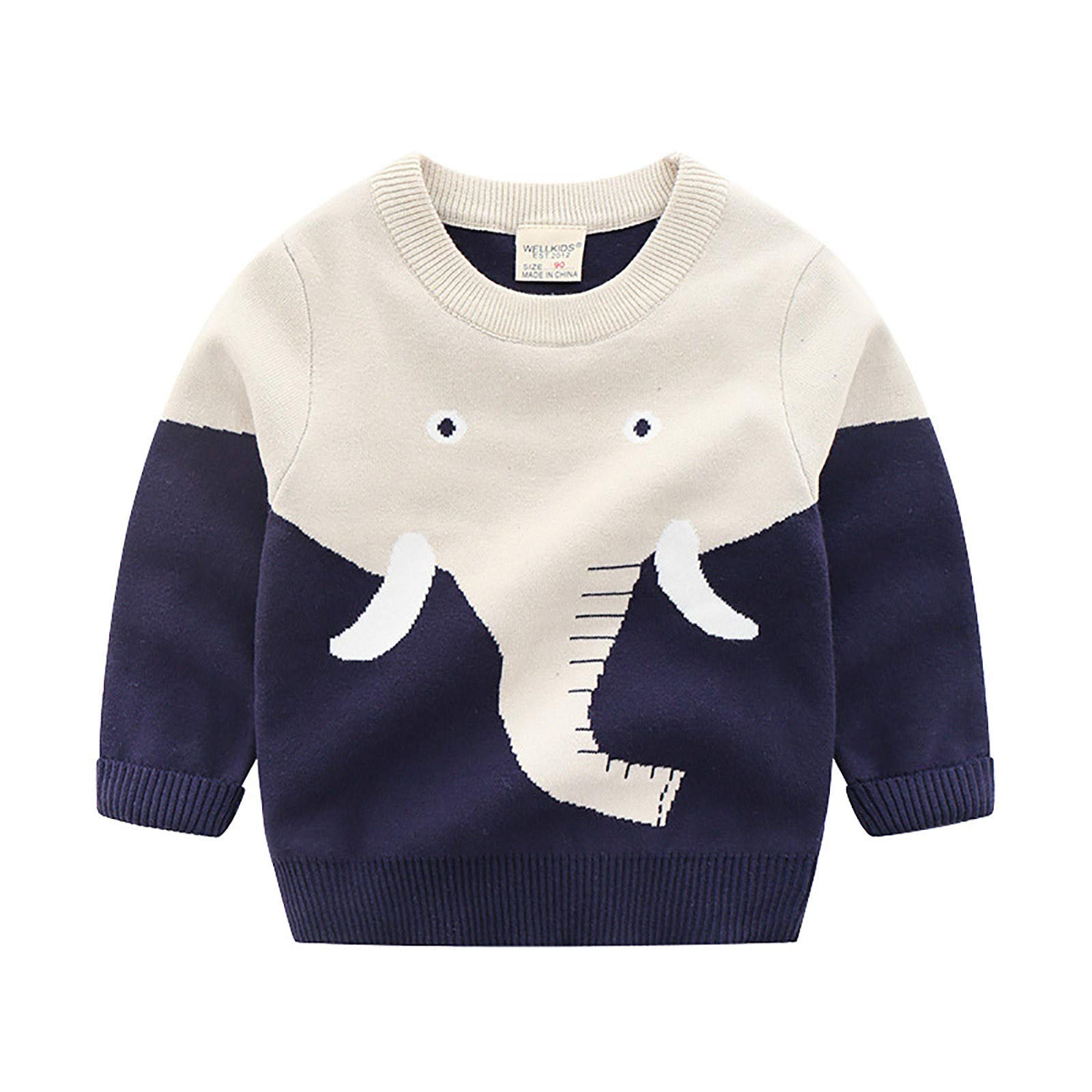 **Cartoon Baby Knit Top & Outfit Set for Boys 6T - Soft & Comfortable Kids Clothing for Playtime & Casual Wear**