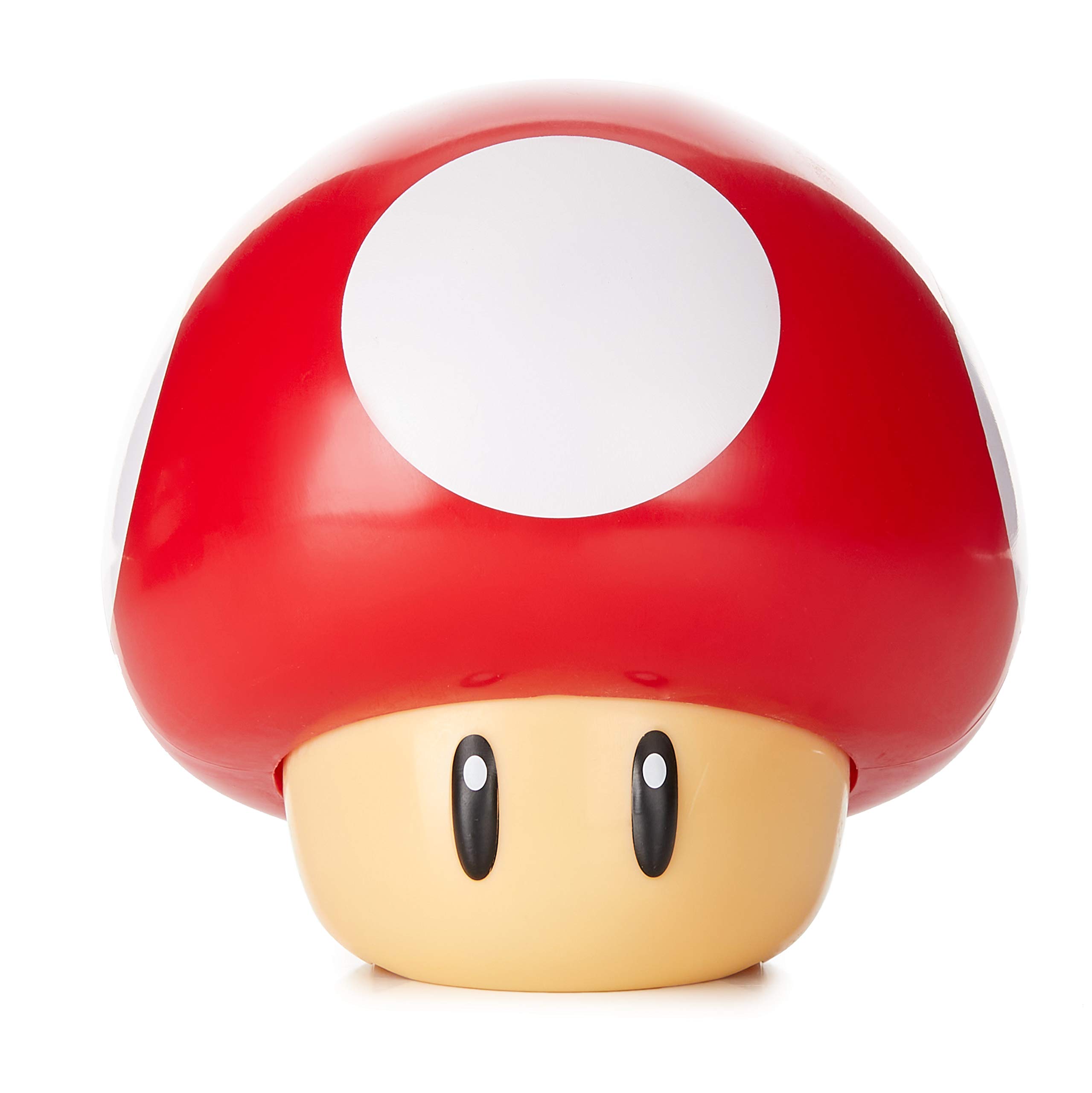 Paladone Super Mario Mushroom Light with Sound - Collectible LED Night Light for Gaming Room Decor & Kids Bedroom | Gift for Nintendo Fans