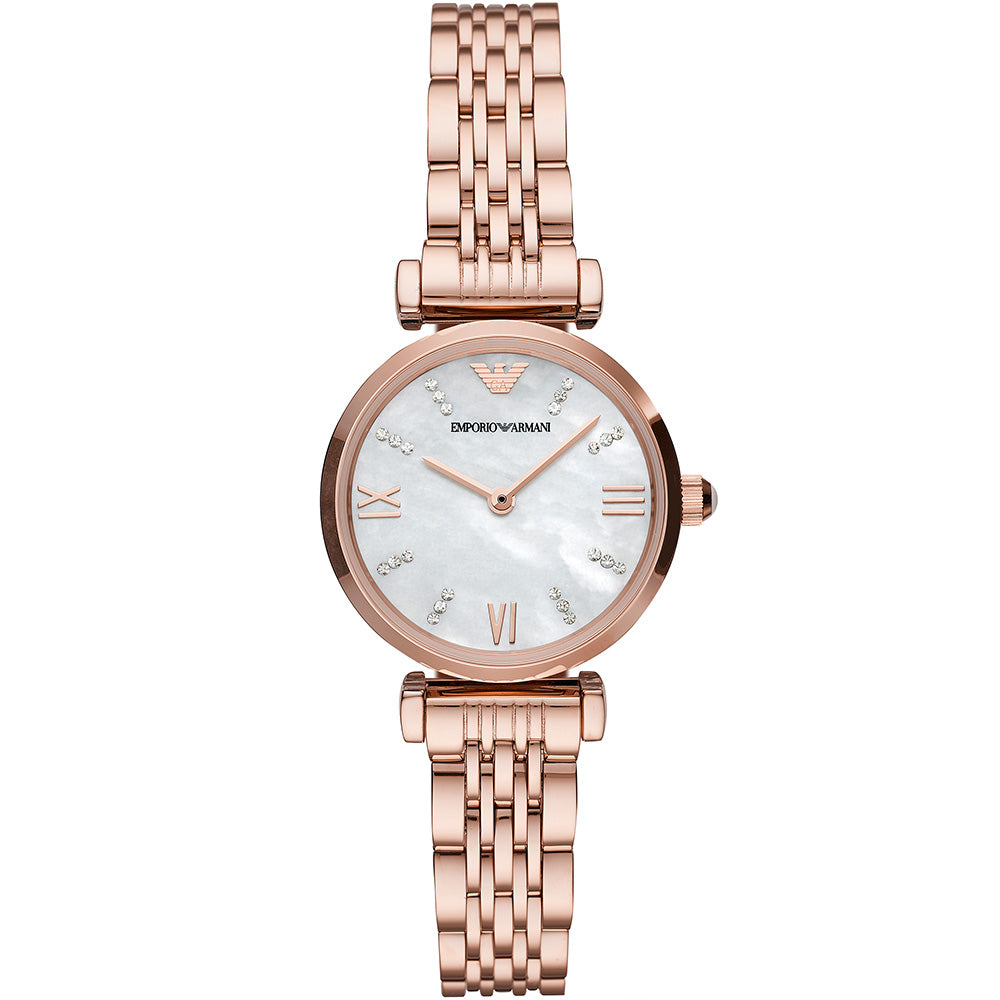 Emporio Armani AR11316 Rose Gold Women's Watch - Luxury Fashion Timepiece for Everyday Wear & Special Occasions