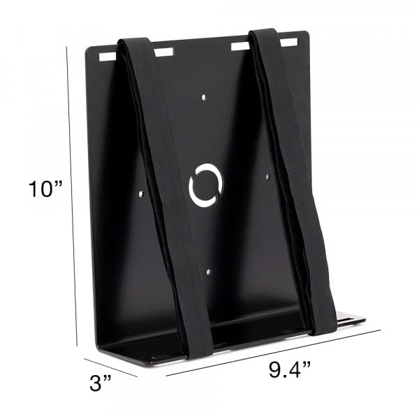 Universal PC Mount - UNVM 300 (5 Pack) | 10x3x10 inches | Wall, CPU & UPS Mounting Bracket | Heavy Duty Steel | Made in USA | Oeveo | Perfect for Office, Server Room & Home Computer Setup