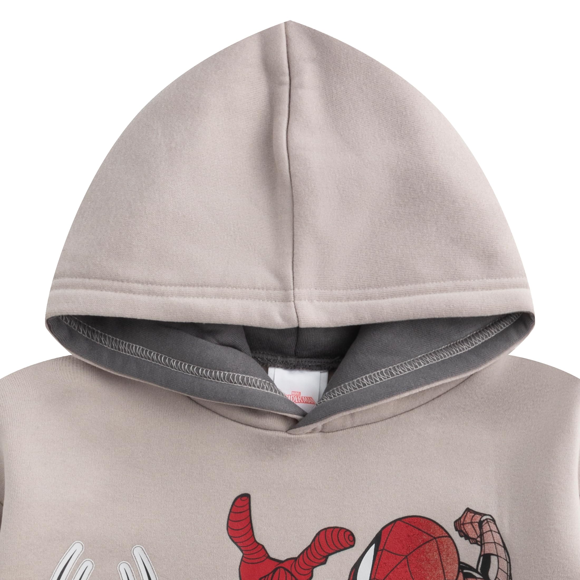 Marvel Spider-Man Boys Hoodie and Pants Set - Toddler & Kids Superhero Costume for Halloween, Cosplay & Birthday Parties | Soft Cotton Outfit for Ages 2-8 Years