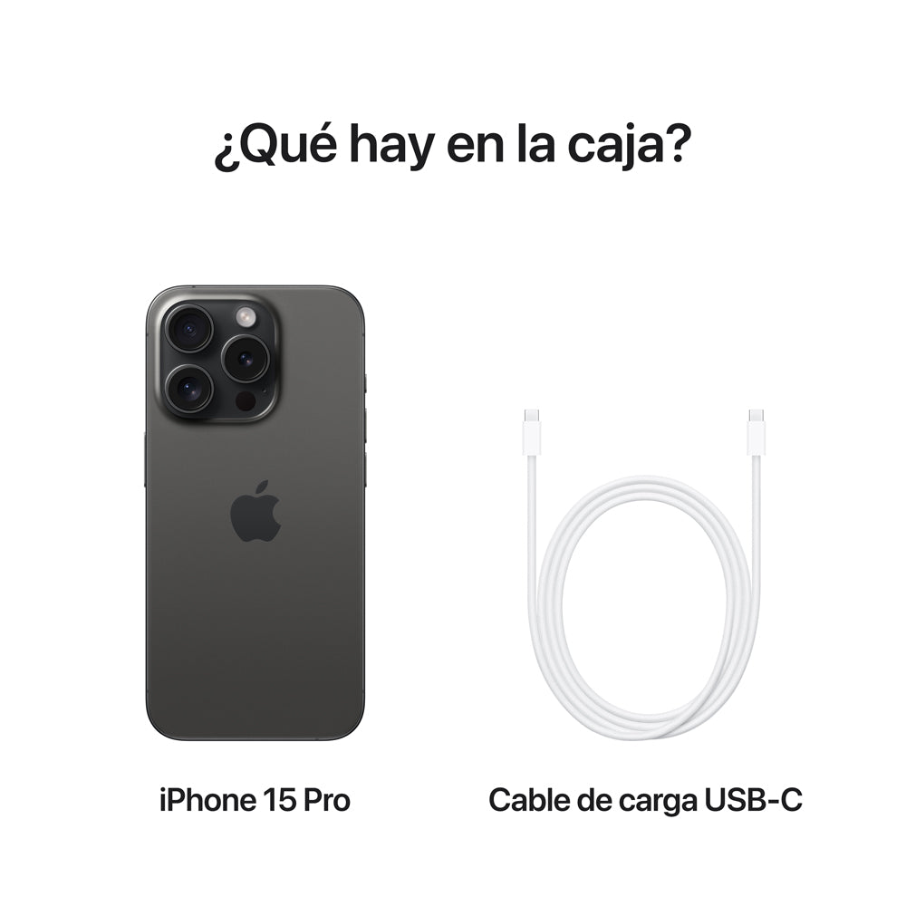 iPhone 15 Pro 512GB Titanium Black - Latest Apple Smartphone with A17 Pro Chip, 48MP Camera & USB-C | Perfect for Photography, Gaming & Business Use