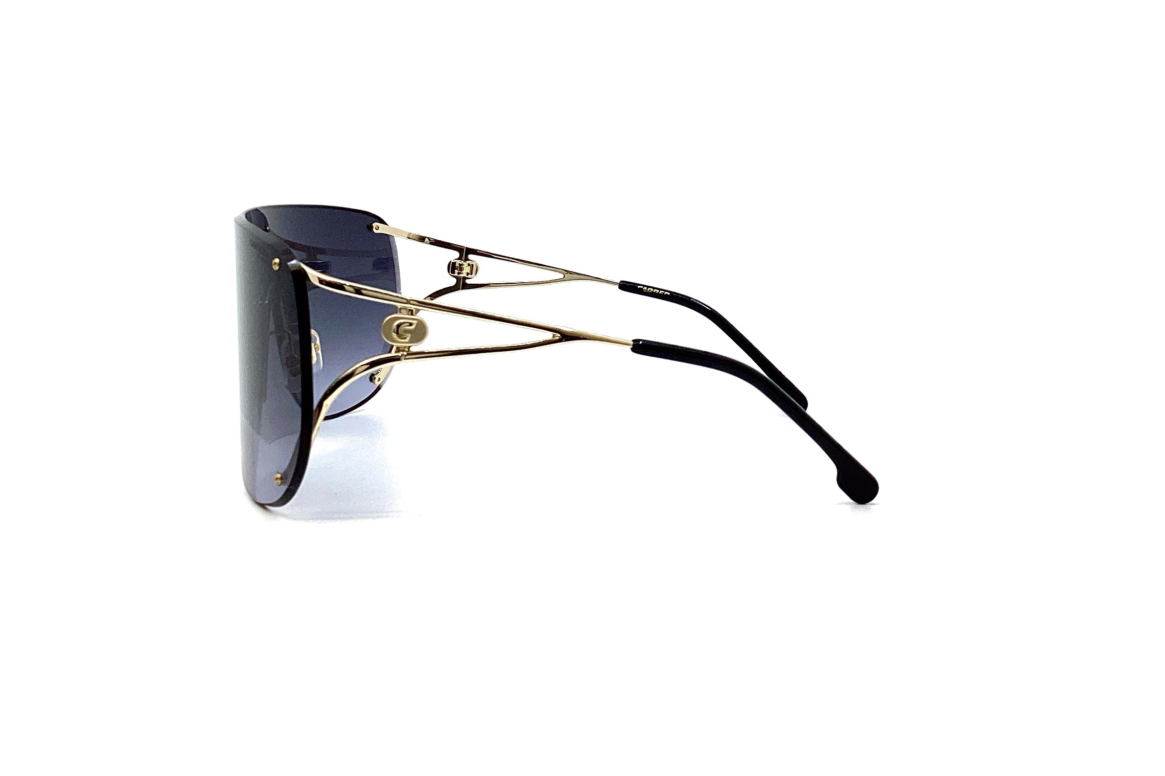 Carrera 3006/S Gold Black Sunglasses - Polarized UV Protection Aviator Glasses for Men & Women - Perfect for Driving, Outdoor Sports & Fashion