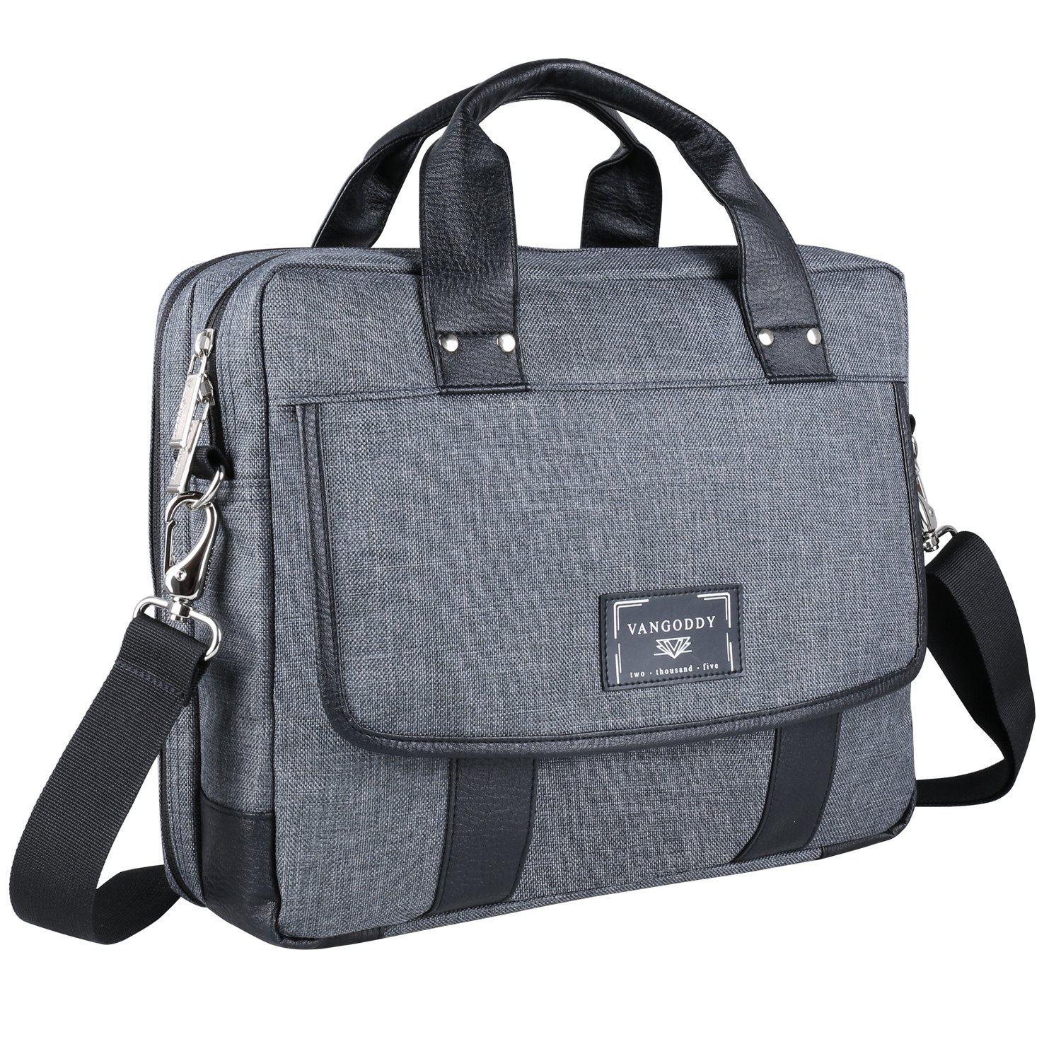 Premium Laptop Shoulder Bag for 12 Inch MacBook Air/Pro & Surface Pro X/7/6/4/3 - Slim Protective Sleeve for Business Travel, College, Commuting & Everyday Use