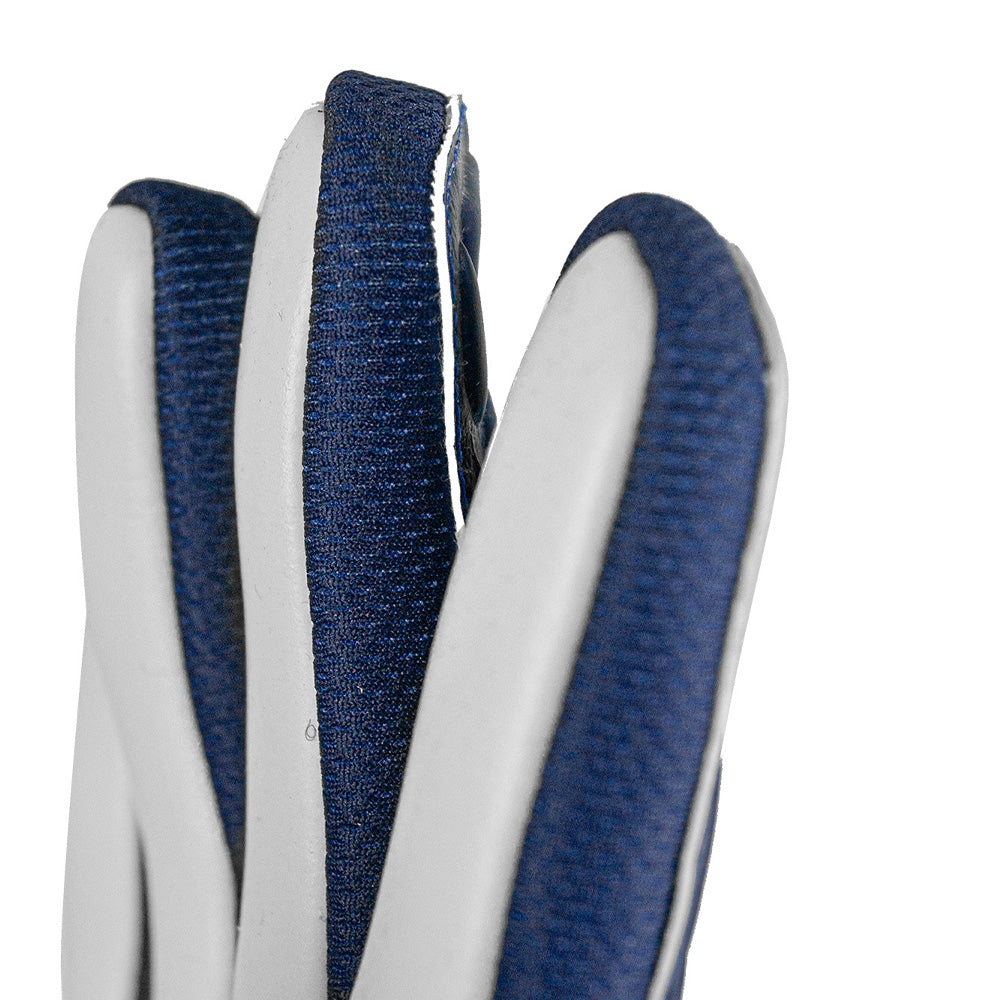 Reusch Starter Solid Junior Goalkeeper Gloves - Blue & Yellow - Youth Soccer Goalie Gloves for Training & Matches