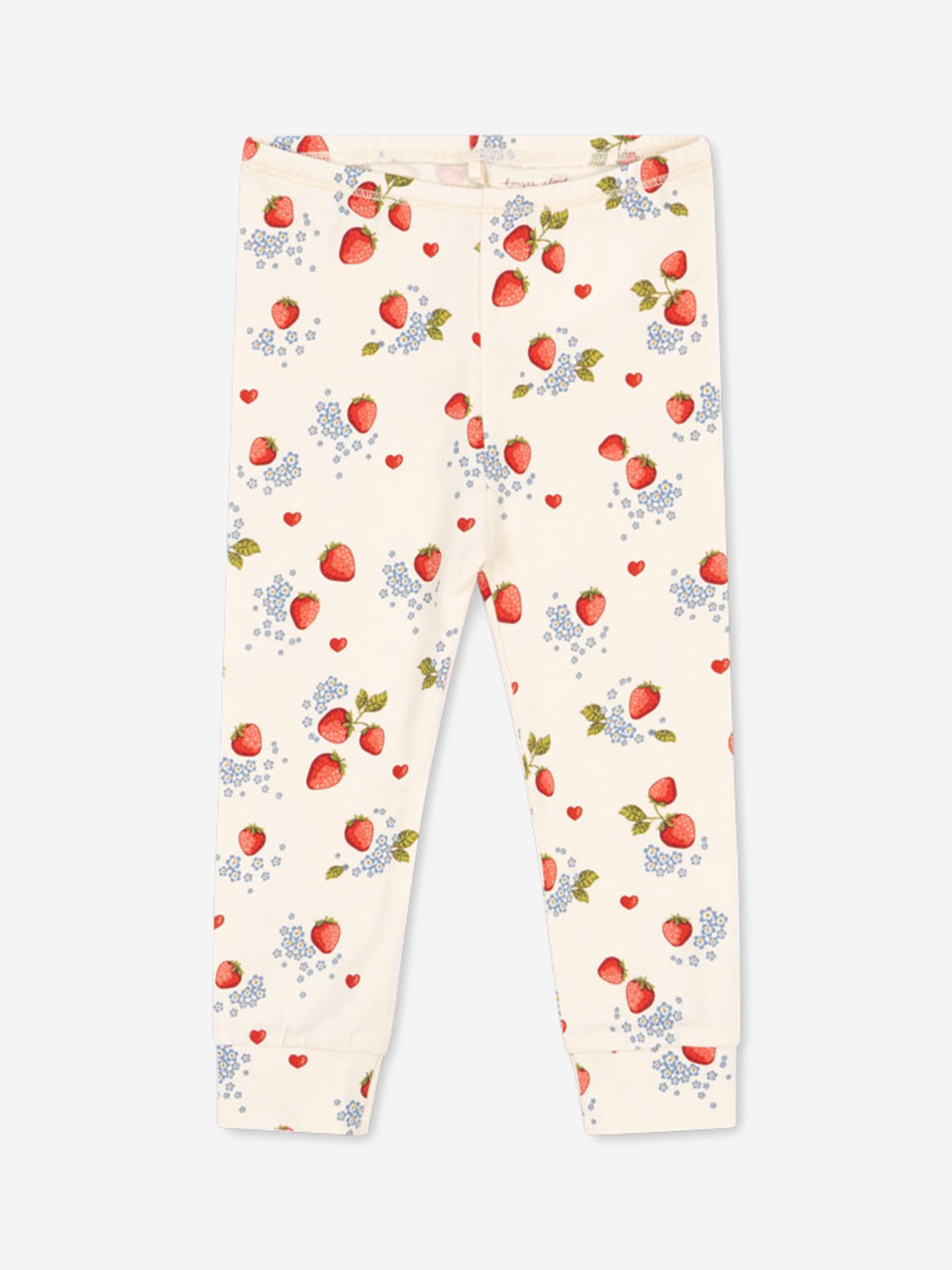 Baby Girls' Marmalade Basic Pants in Ivory - Soft Cotton Casual Trousers for Toddler Playtime & Everyday Wear