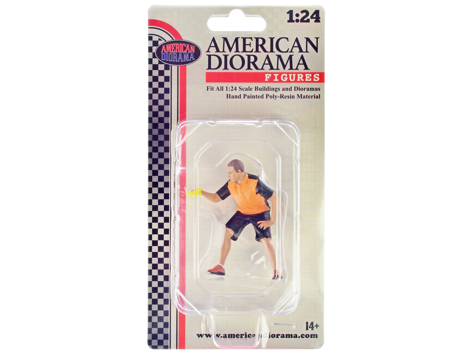 American Diorama 1/24 Scale Model Polish & Shine Kit - Detail Masters Figure 5 for Car Models - Perfect for Model Car Detailing & Display Showcase