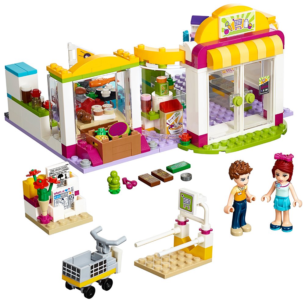 LEGO Friends Heartlake Supermarket 41118 Building Toy Set - Creative Supermarket Playset for Kids Ages 6+ | Perfect for Role-Playing, Birthday Gifts & Collectible Display