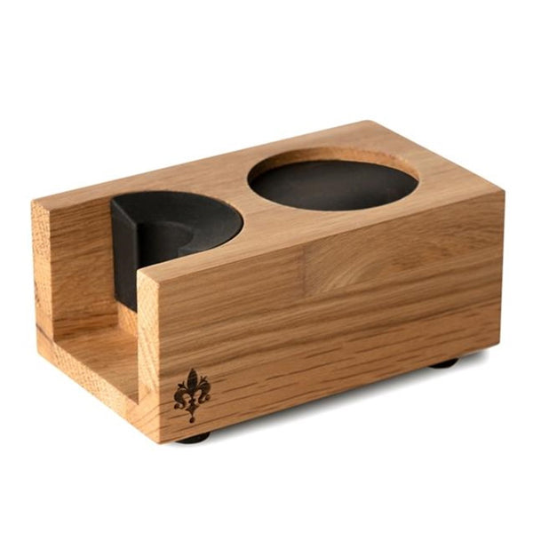 Eureka Coffee Tamping Station - Professional Espresso Tamper Stand with Silicone Mat for Baristas & Home Brewing - Perfect for Espresso Machines & Coffee Shops