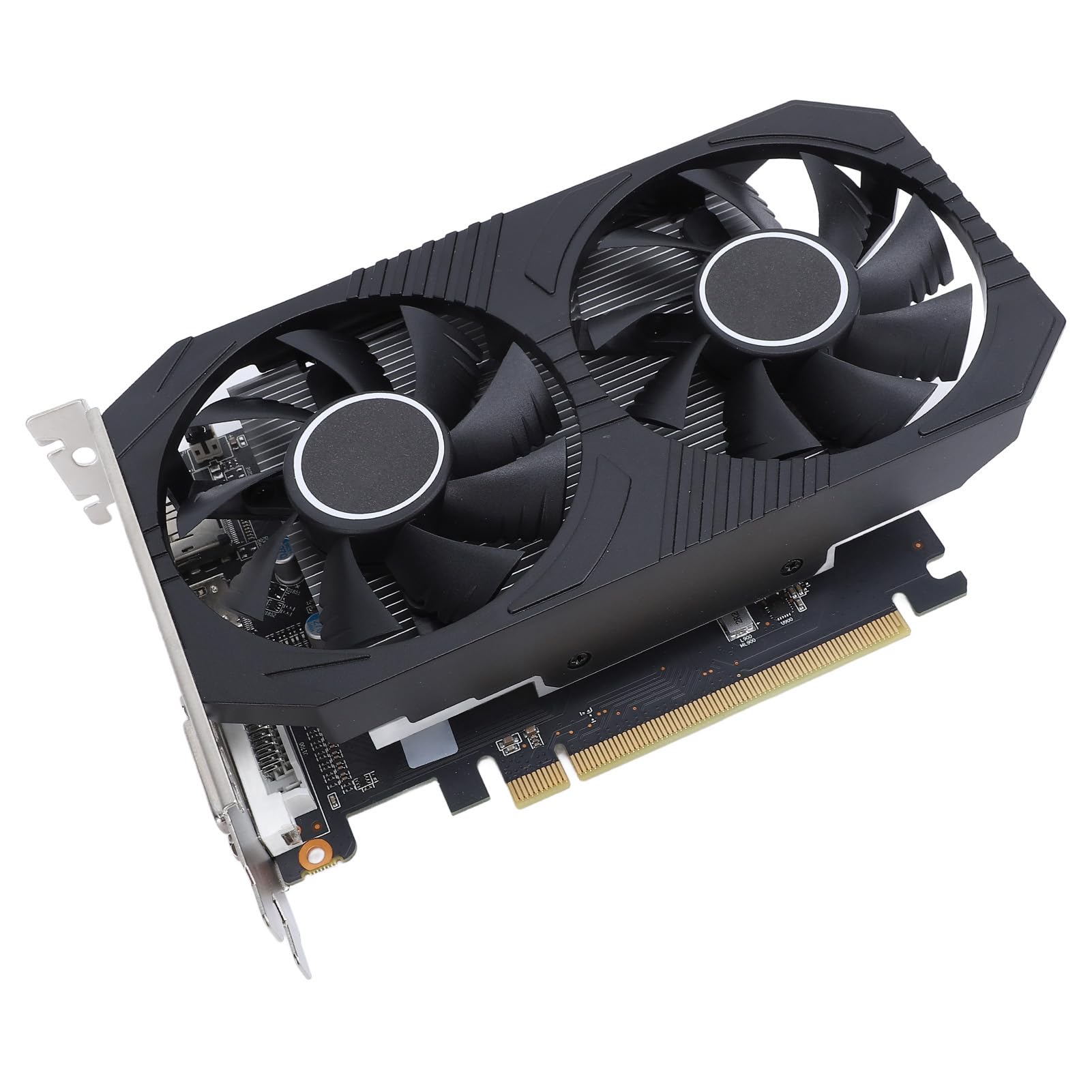 ASHATA RX550 4GB GDDR5 128-bit Gaming Graphics Card - 6000MHz Dual Fan, VGA/HDMI/DVI, Desktop PC GPU for Smooth Gaming & Video Editing | Perfect for Fortnite, Call of Duty & Streaming