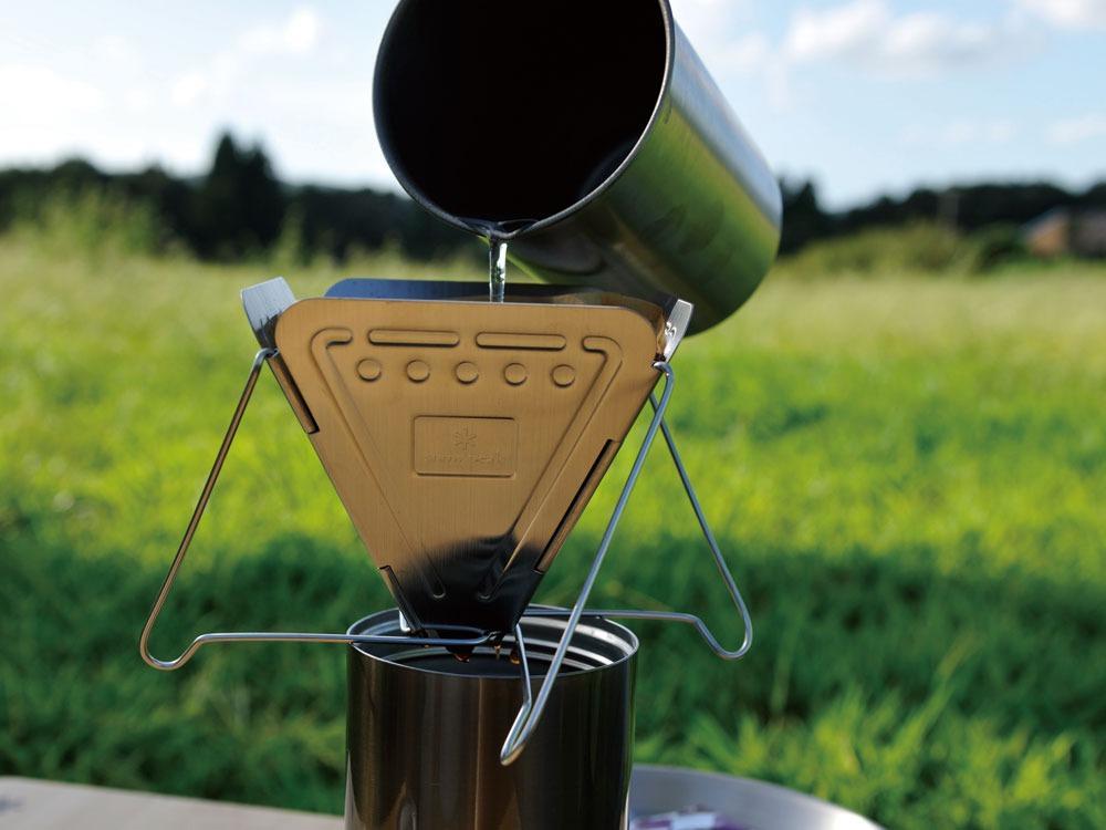 Collapsible Coffee Drip Brewer - Portable Pour Over Coffee Maker for Travel, Camping & Office - Reusable Stainless Steel Filter with Carrying Case | Perfect for Outdoor Adventures & Daily Brewing