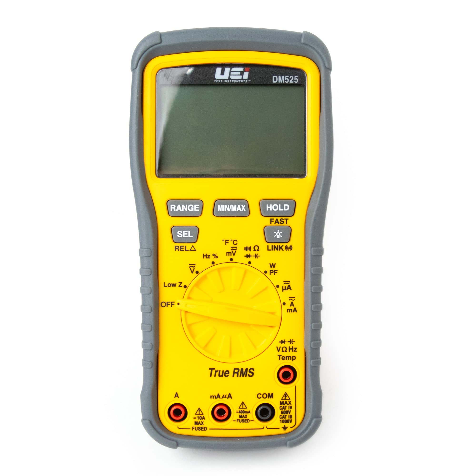 UEi DM525 Wireless Digital Multimeter with Power Factor & Low Z - Professional Electrical Testing for Home, HVAC, and Automotive Repairs