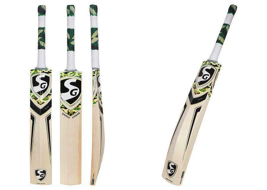 Premium SG Savage Edition English Willow Cricket Bat - Hardik Pandya Signature Series | Professional Grade for Matches & Practice | Perfect for Club Players & Cricket Enthusiasts