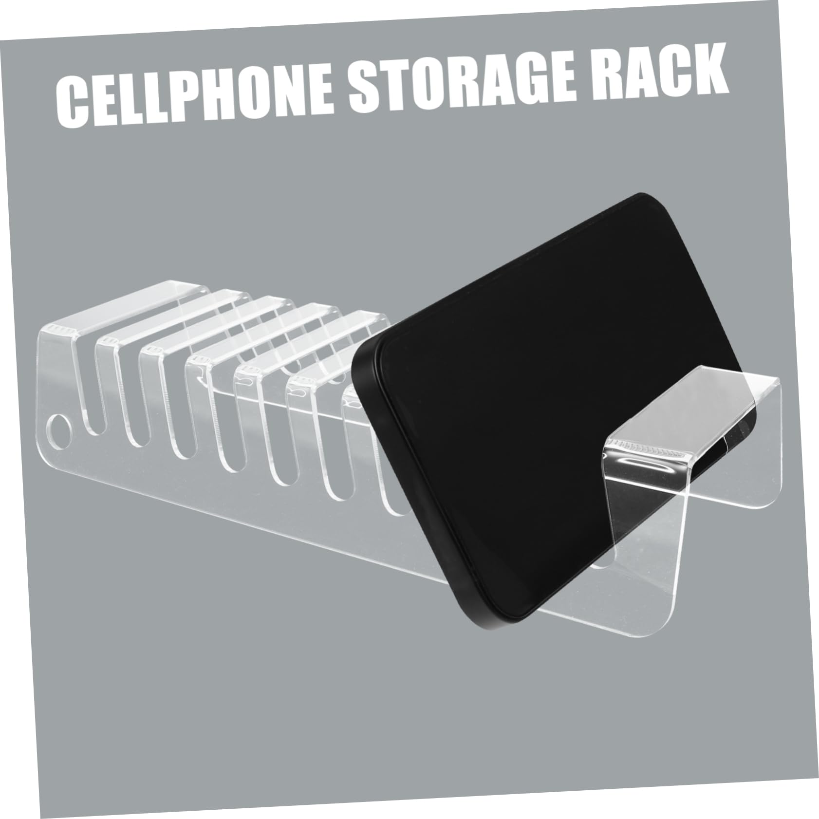 DOITOOL Desk Phone Charging Holder & Organizer Stand - Compact Design for Office, Home, and Car Use