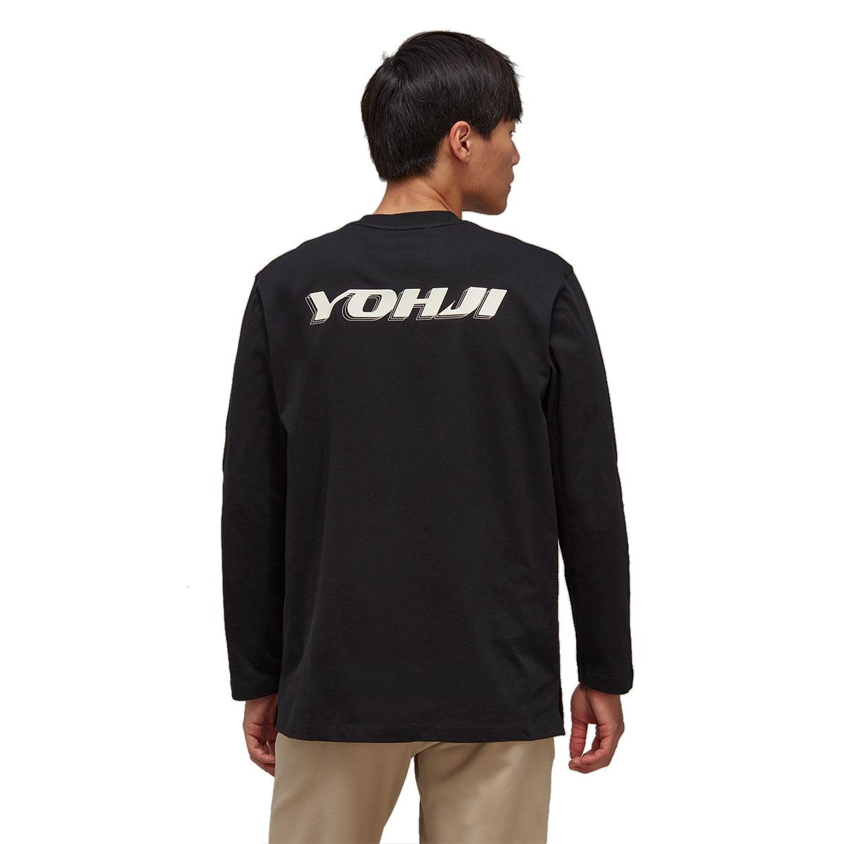 Stylish Graphic Long Sleeve T-Shirt for Men & Women - Black Cotton Casual Tee - Perfect for Streetwear, Everyday Outfits & Layering