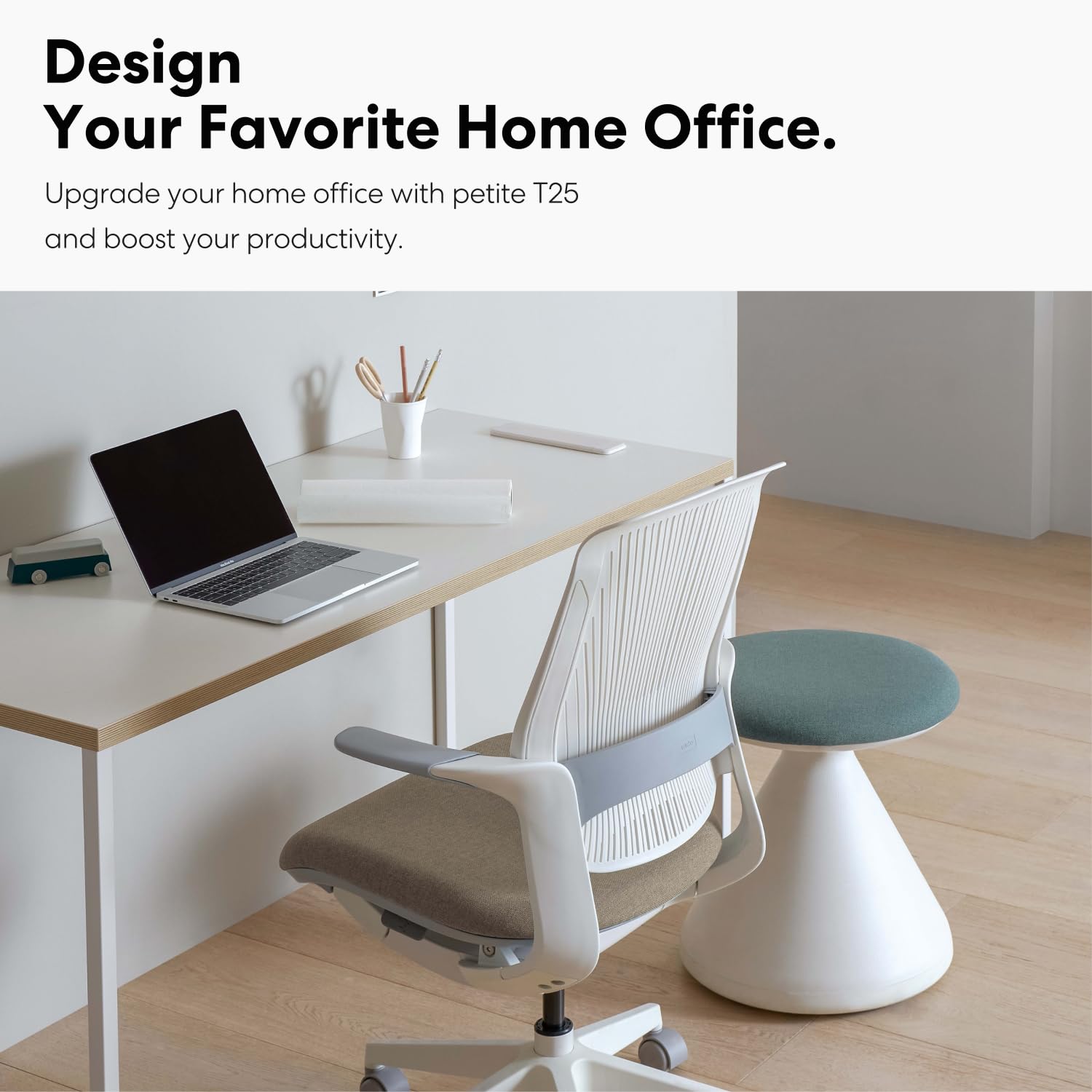 SIDIZ T25 Petite Ergonomic Office Chair for Women 4'9