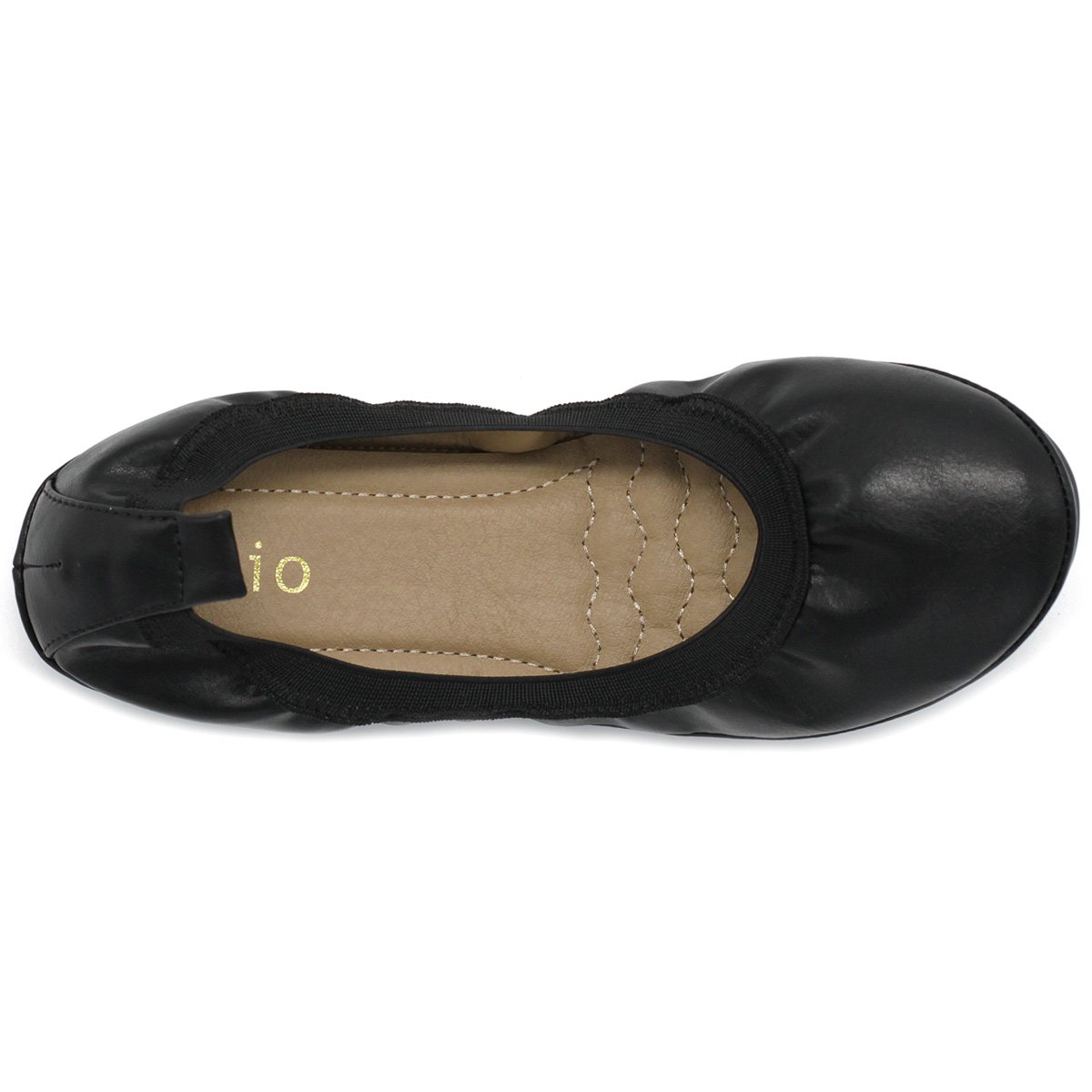 Ollio Women's Comfort Ballet Flats with Shoe Collar Pull Tab - Slip-On Loafers for Work, Office & Casual Wear
