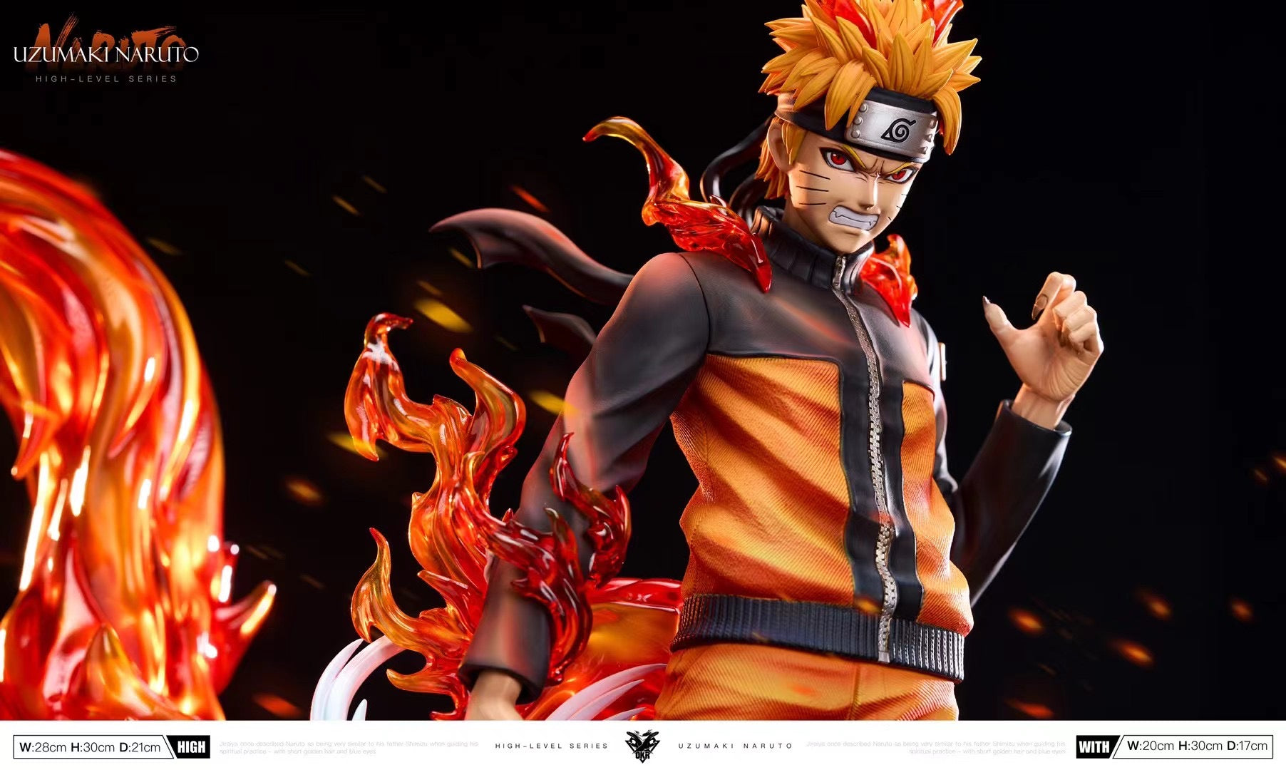 Naruto Uzumaki Anime Figure - High-Quality Collectible Action Figure for Fans | Perfect for Home Decor, Office Display, and Anime Conventions