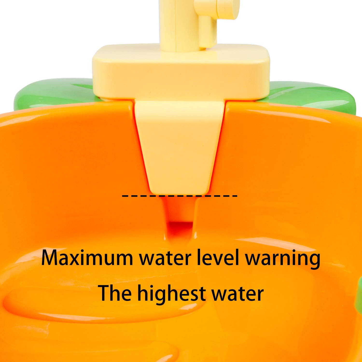 Ruibytree Kids Pretend Play Kitchen Sink Toy with Electric Running Water Faucet, Dishwasher & Cutting Food Accessories - Role Play Toy for Toddlers (Cute Carrot) | Perfect for Preschool Learning & Imaginative Playtime