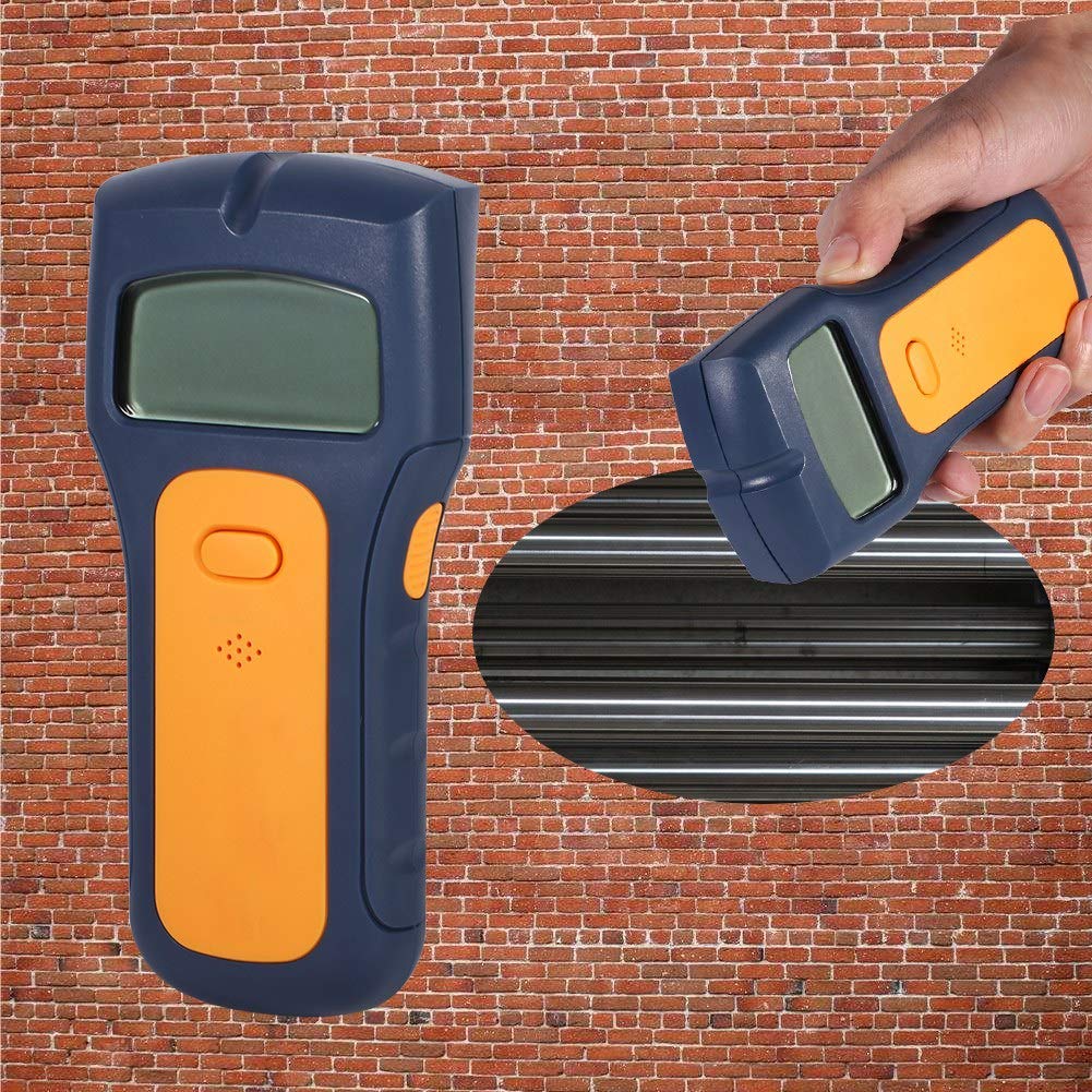 3-in-1 Smart Stud Finder Scanner - Automatic Metal Detector for Wood, Metal Pipes & Live AC Wires - Wall Detector for Home Renovation & DIY Projects