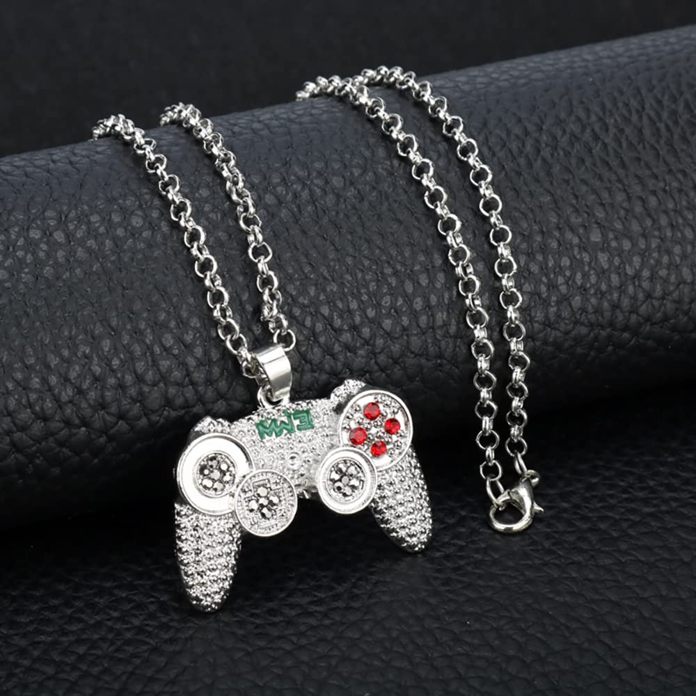 Game Controller Necklaces for Couples & Best Friends - Matching Friendship Jewelry for Gamers, Gift for Anniversary, Valentine's Day, or Everyday Wear