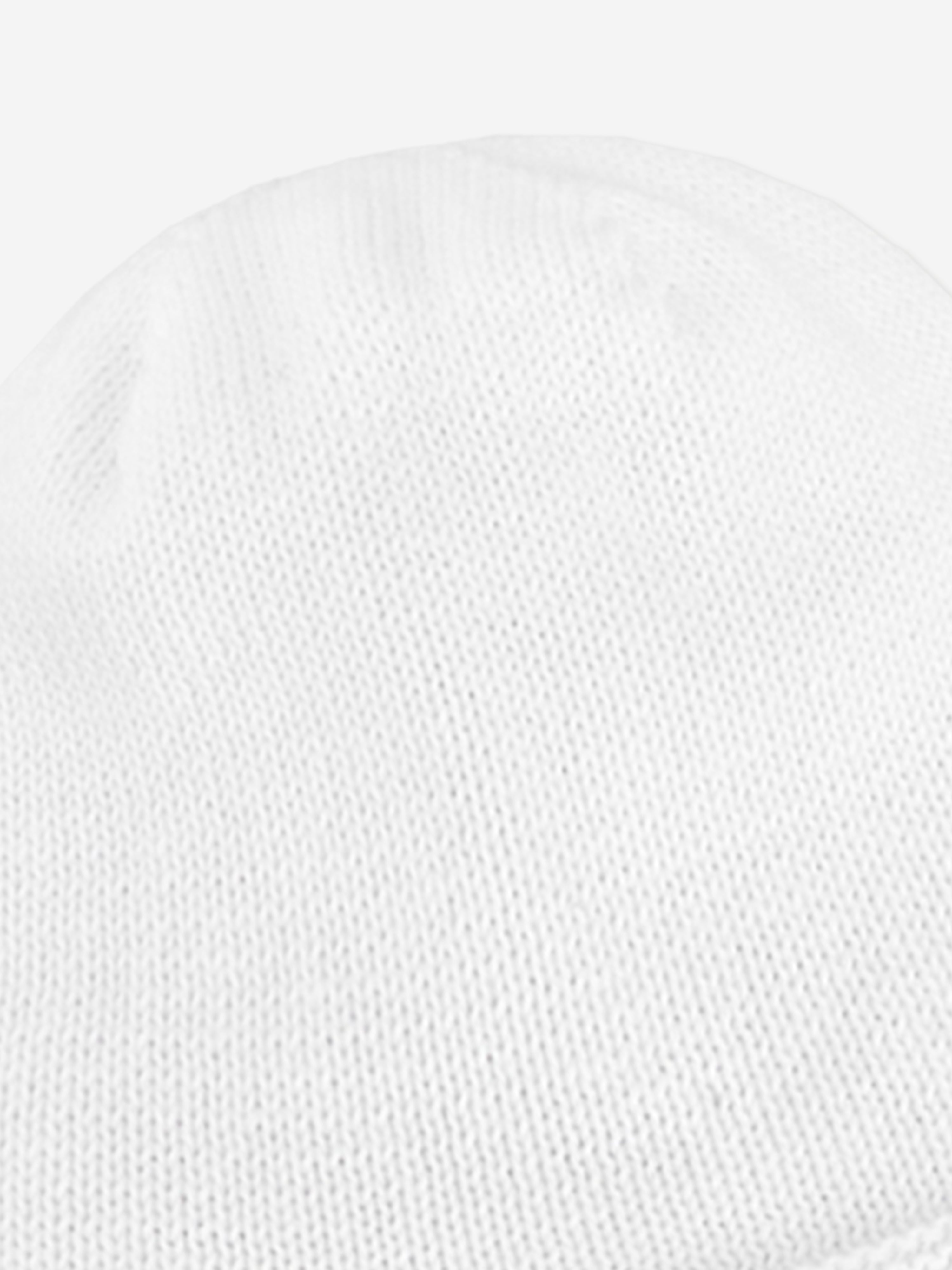 Baby Girls Cotton Hat in White - Soft & Breathable Sun Protection for Infants & Toddlers - Perfect for Outdoor Play, Beach Trips & Summer Adventures