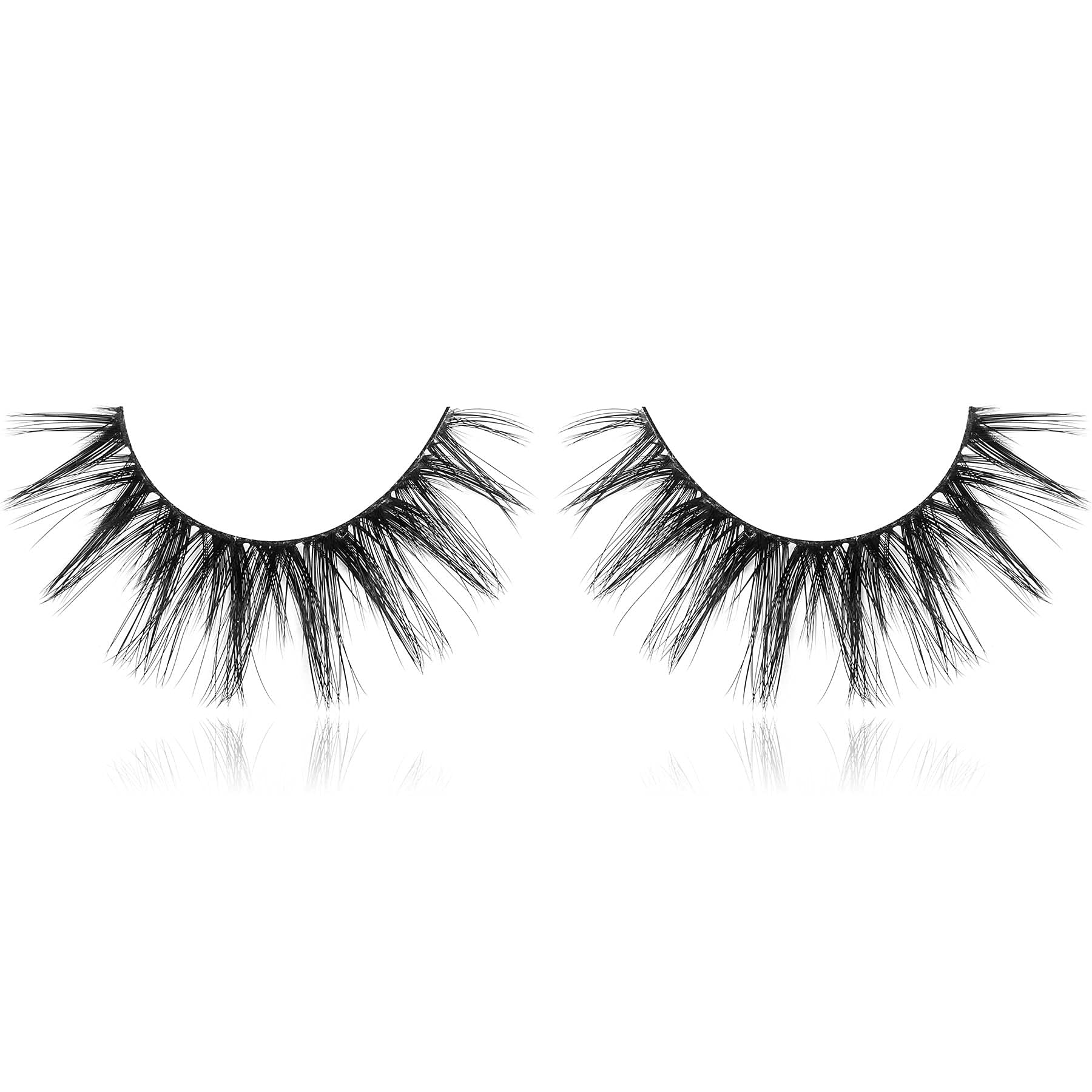 SHANY Classic Faux Mink Eyelashes - 3D Reusable Fluffy Soft Strip Lashes, Medium Volume, Durable Single Pair - Perfect for Night Out, Party, Wedding & Special Occasions