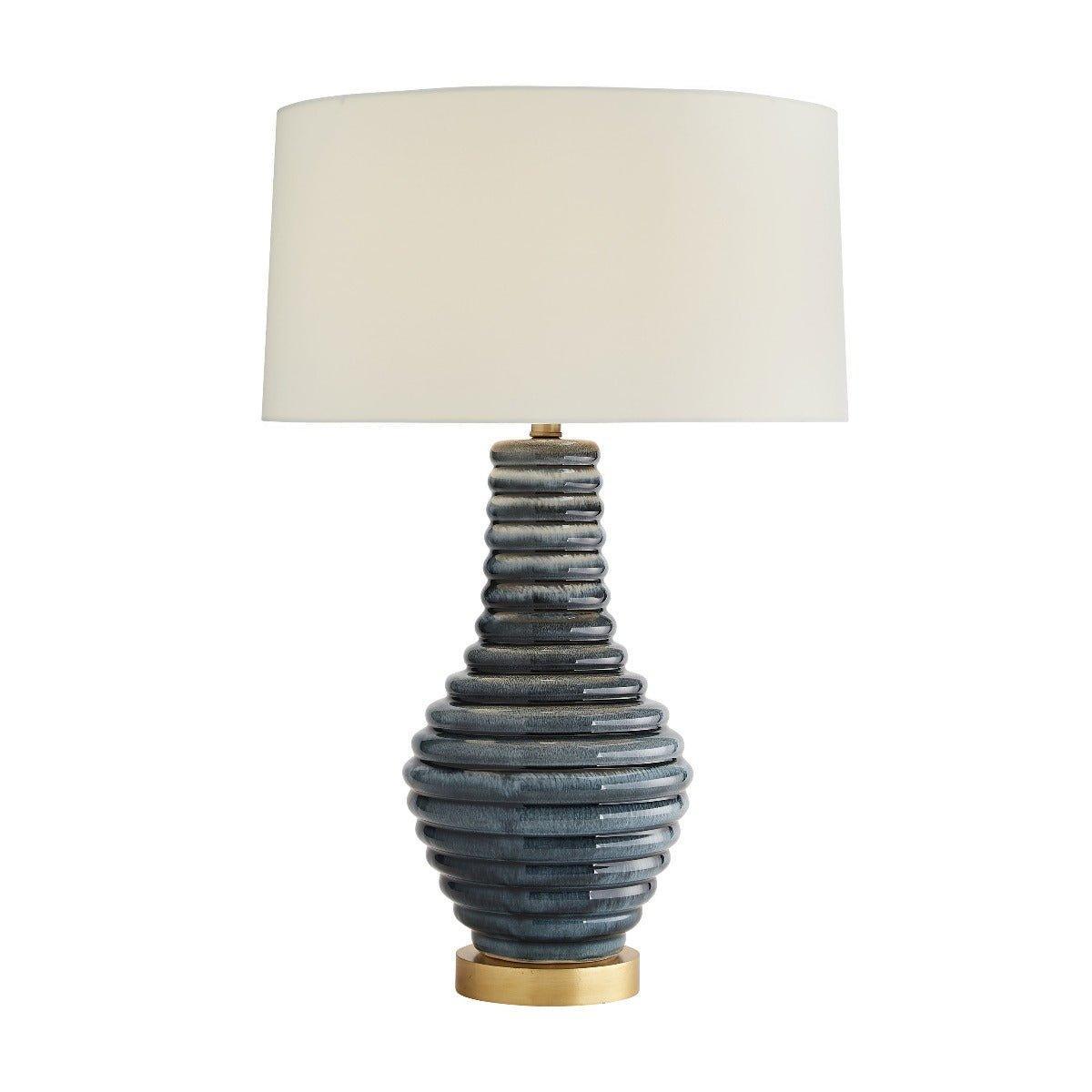Bartoli Table Lamp - Modern LED Desk Lamp with Adjustable Brightness & USB Charging Port for Home Office, Bedroom & Study Room