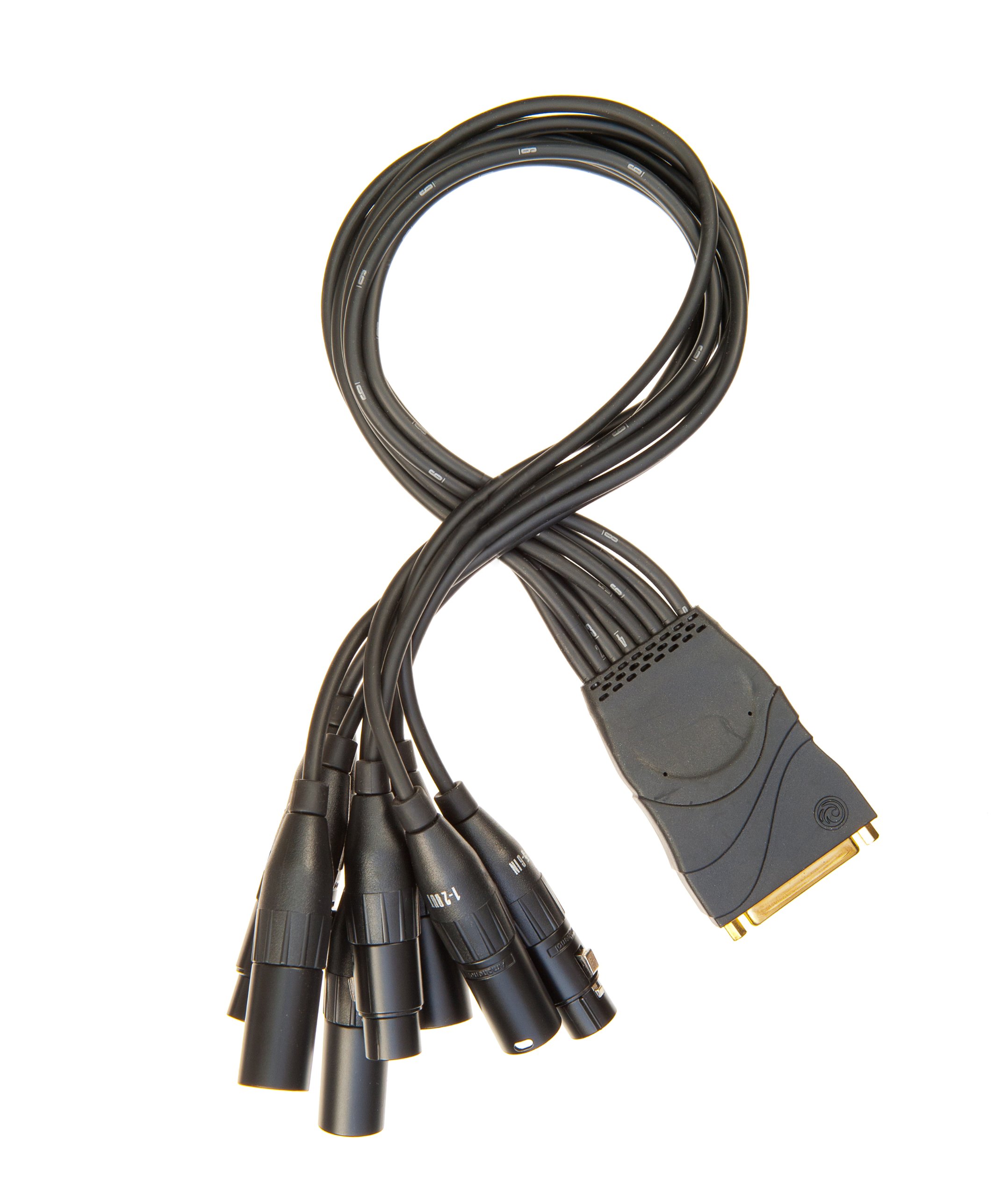 D'Addario Accessories Modular Snake XLR Breakout Cable - 4 Male to 4 Female XLR Connectors for Professional Audio & Studio Equipment - Perfect for Live Sound, Recording Studios & Stage Performances