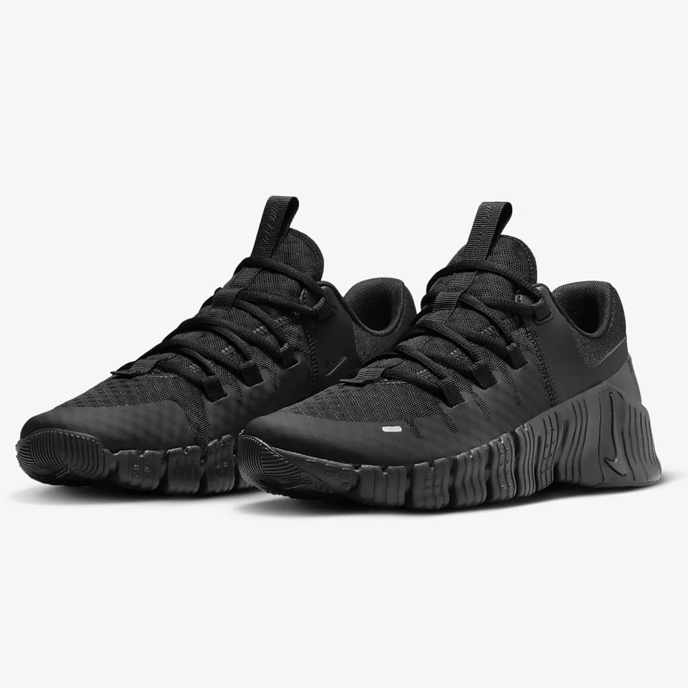 Nike Free Metcon 5 Women's Training Shoes - Black/Anthracite (DV3950-004) | Size 8 | CrossFit, Gym & Workout Shoes for Women | Perfect for Weightlifting, HIIT & Functional Training