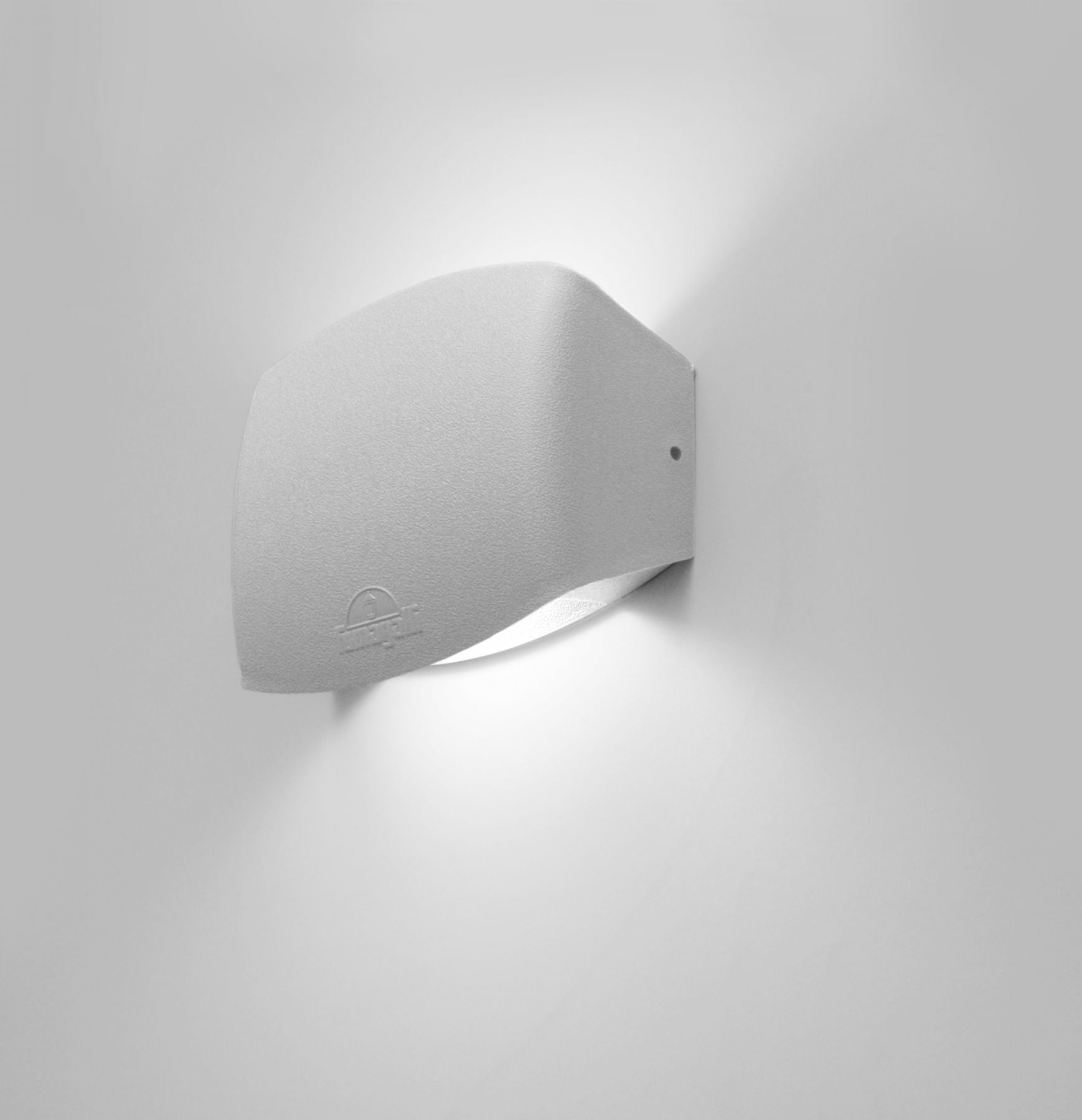 Abram 150mm 190mm 270mm Outdoor Wall Light - Up Down Lighting, Black Grey Finish for Patio Garden Deck Porch