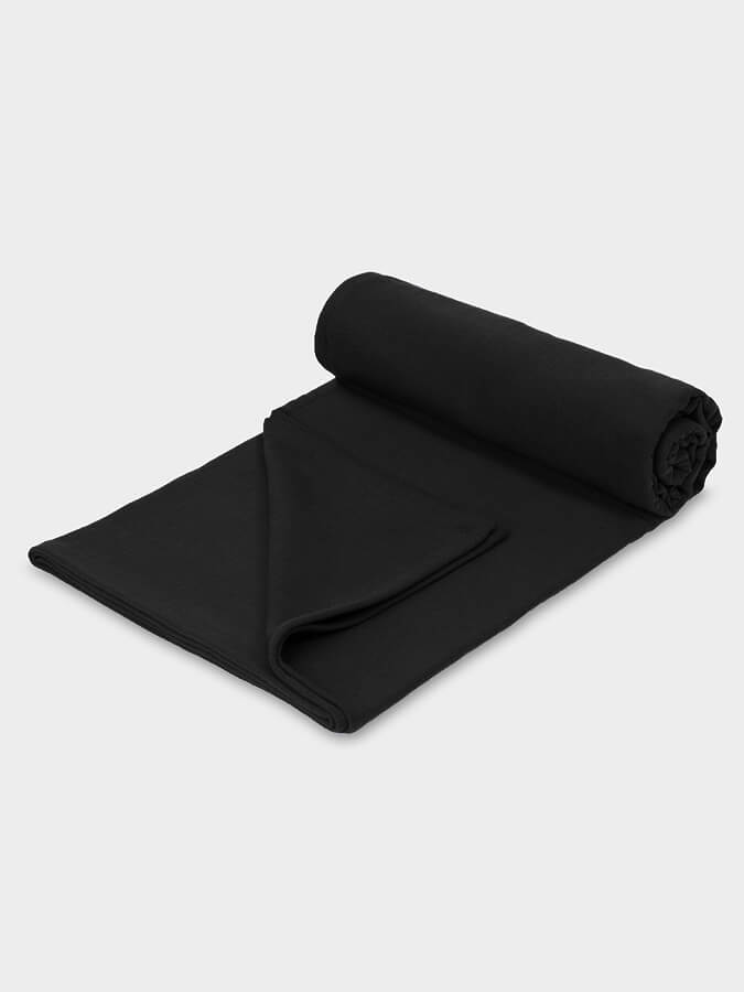 GOTS Certified Organic Cotton Yoga Blanket for Meditation, Hot Yoga, and Home Practice - Eco-Friendly & Soft Yoga Mat Cover
