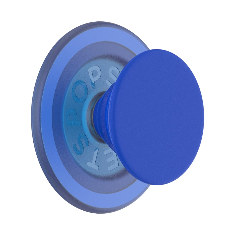 PopSockets MagSafe Phone Grip & Holder - Wireless Charging Compatible, Cobalt Blue Into the Woods Design | Perfect for iPhone 13/14, Everyday Use & Car Mounting
