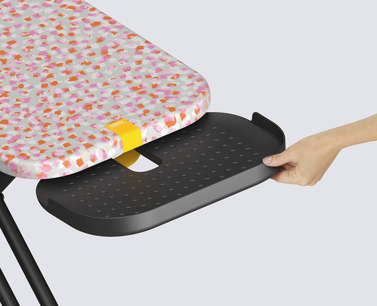 Premium Glide Max Peach Easy Store Ironing Board - 135cm Extra Wide & Stable - Perfect for Home, Laundry Room, or Tailoring Shop
