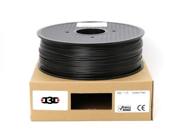 Premium D3D ABS Carbon Fiber 3D Printer Filament - 1.75mm Diameter, 1KG Spool for High-Quality 3D Printing | Ideal for DIY Projects, Prototyping & Professional Creations