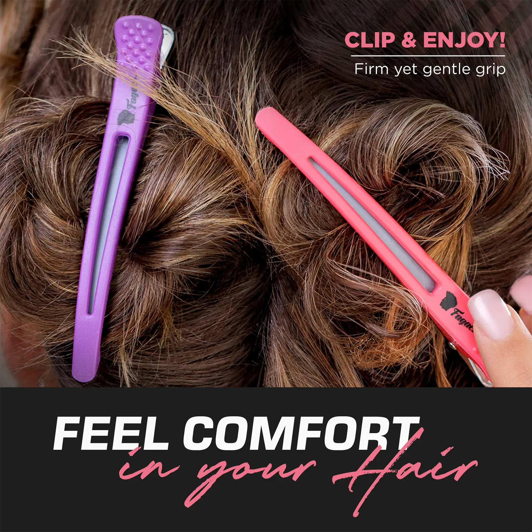 Stylish Hair Clips for Women - Non-Slip Hair Accessories for Ponytails, Braids & Updos - Perfect for Daily Wear, Parties & Weddings