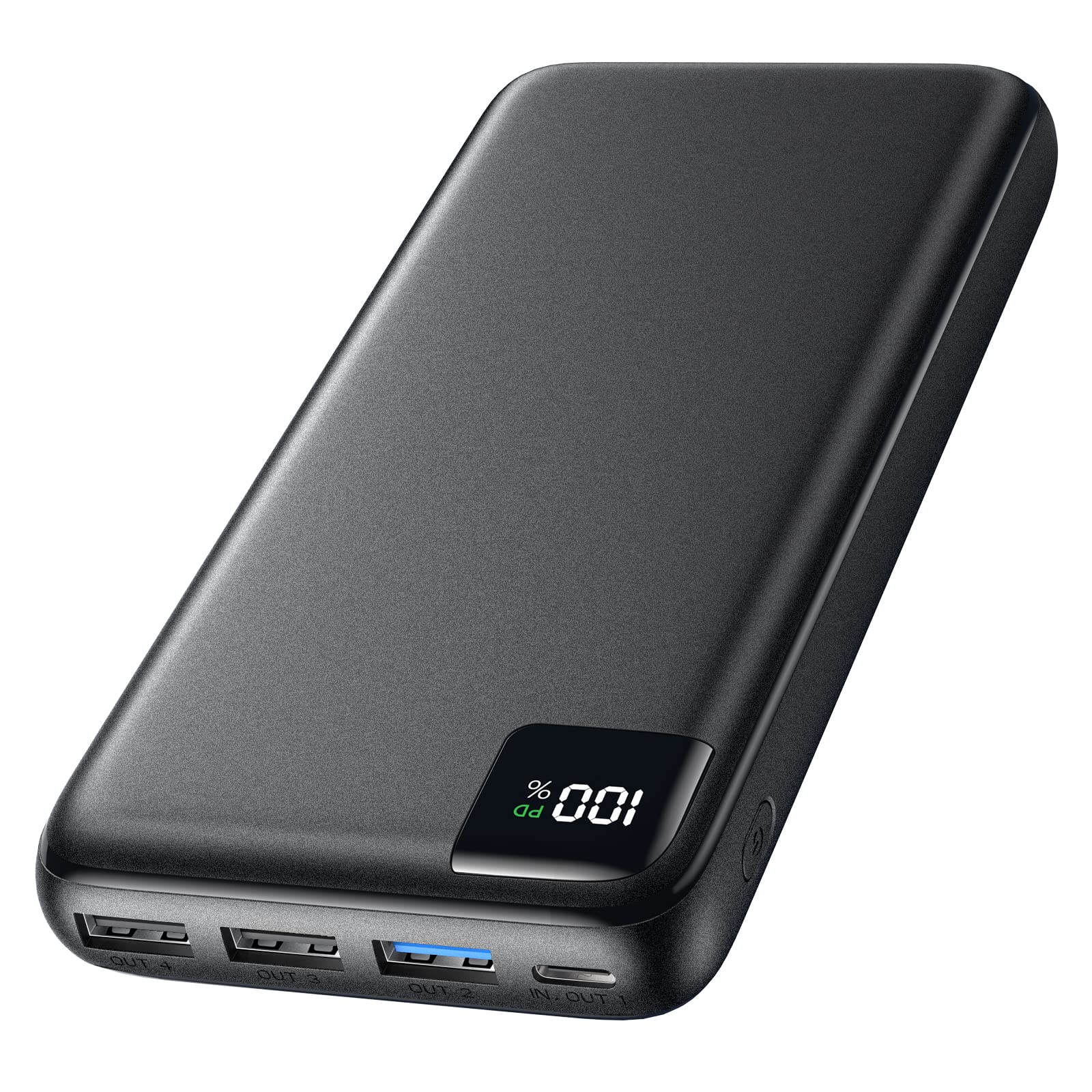 SOARAISE 27000mAh Power Bank with 22.5W Fast Charging, USB C PD 3.0 QC 4.0 Portable Charger - LED Display External Battery Pack for iPhone 16/15/14/13/12 Pro, Samsung S21, Google Pixel, iPad - Perfect for Travel, Camping & Emergency Power Backup