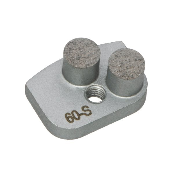 60/80 Grit Soft Bond Button Sanding Discs - 14mm x 12mm 9 Segments for Woodworking & Metal Polishing - Perfect for DIY Projects & Professional Surface Preparation